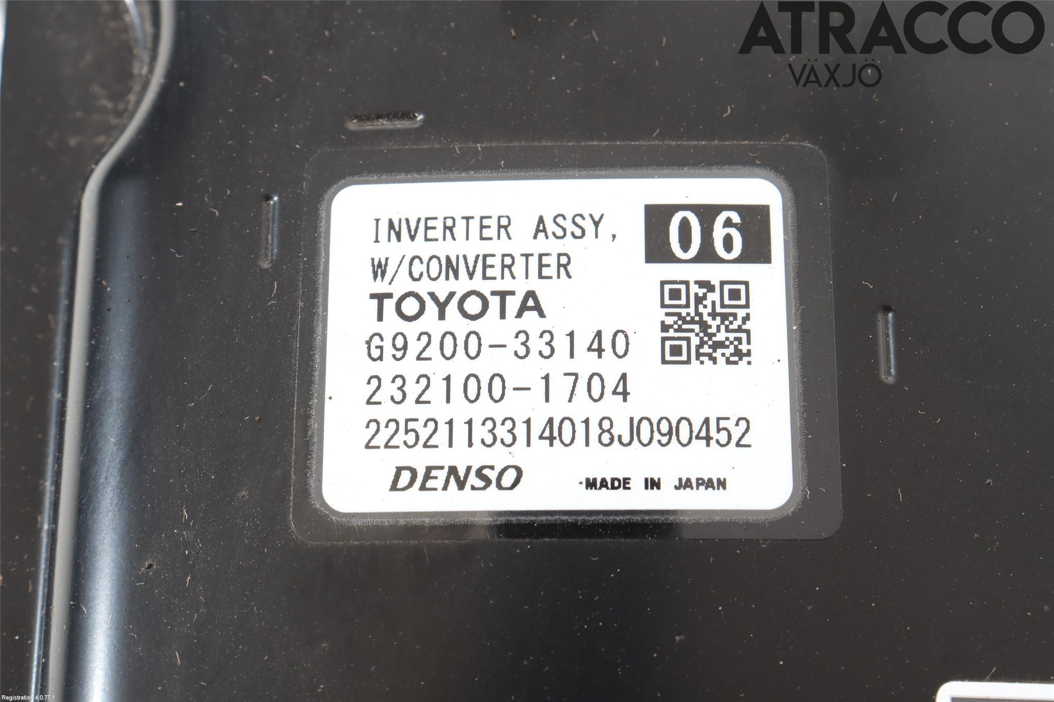 Lexus ES 250/300/330 Hybridconverter