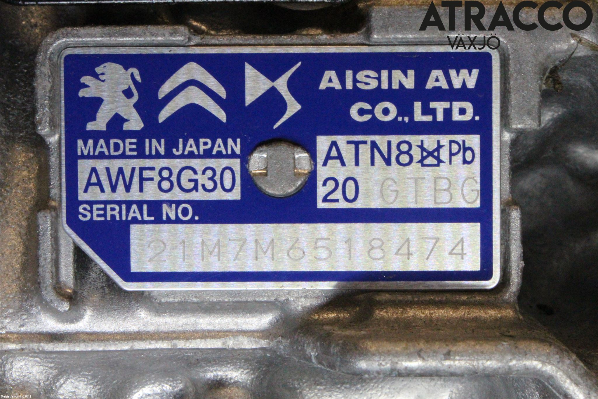 Peugeot 3008 17-24 Växellåda Automat