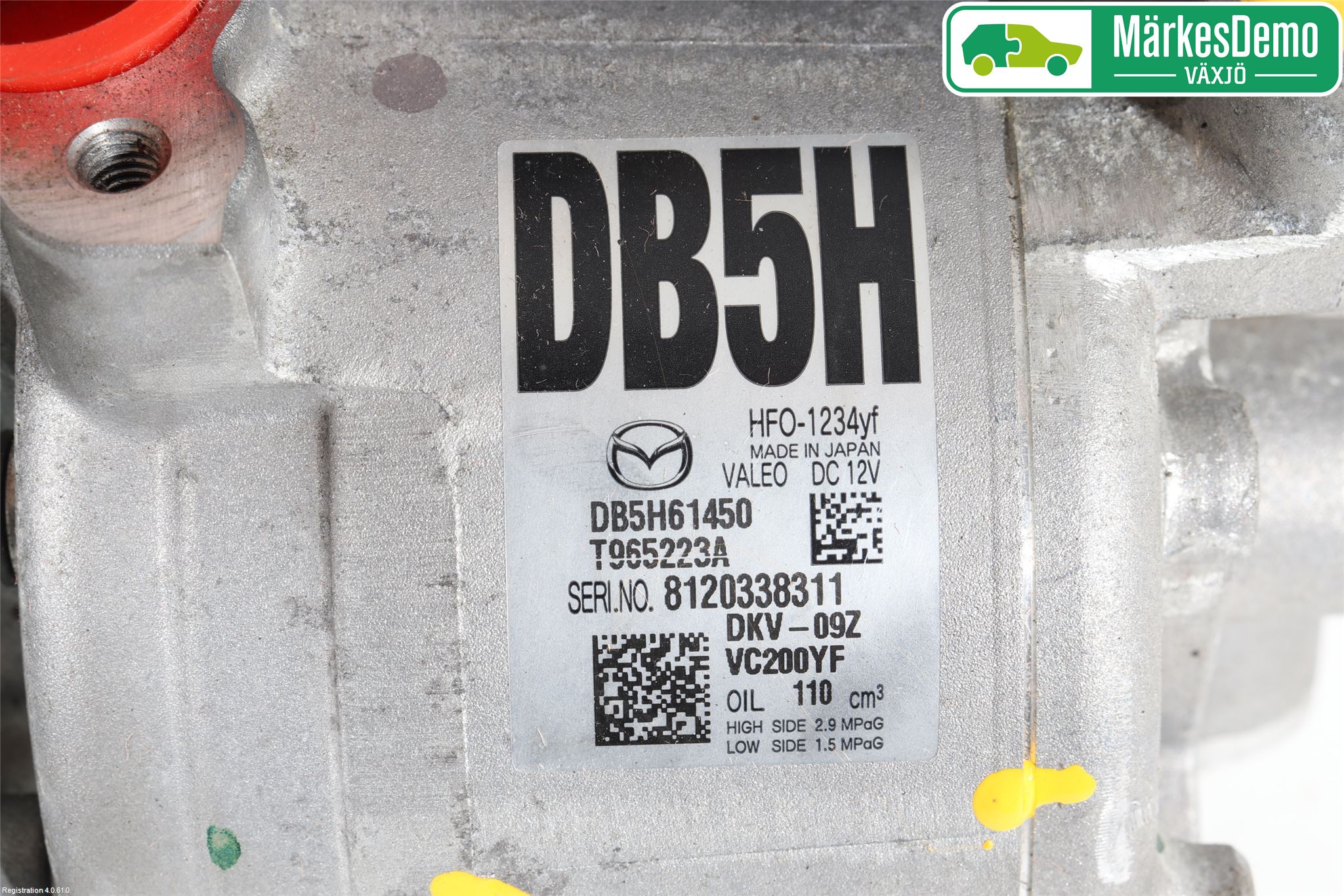 Mazda 2 (DJ) 15-22 Ac Kompressor