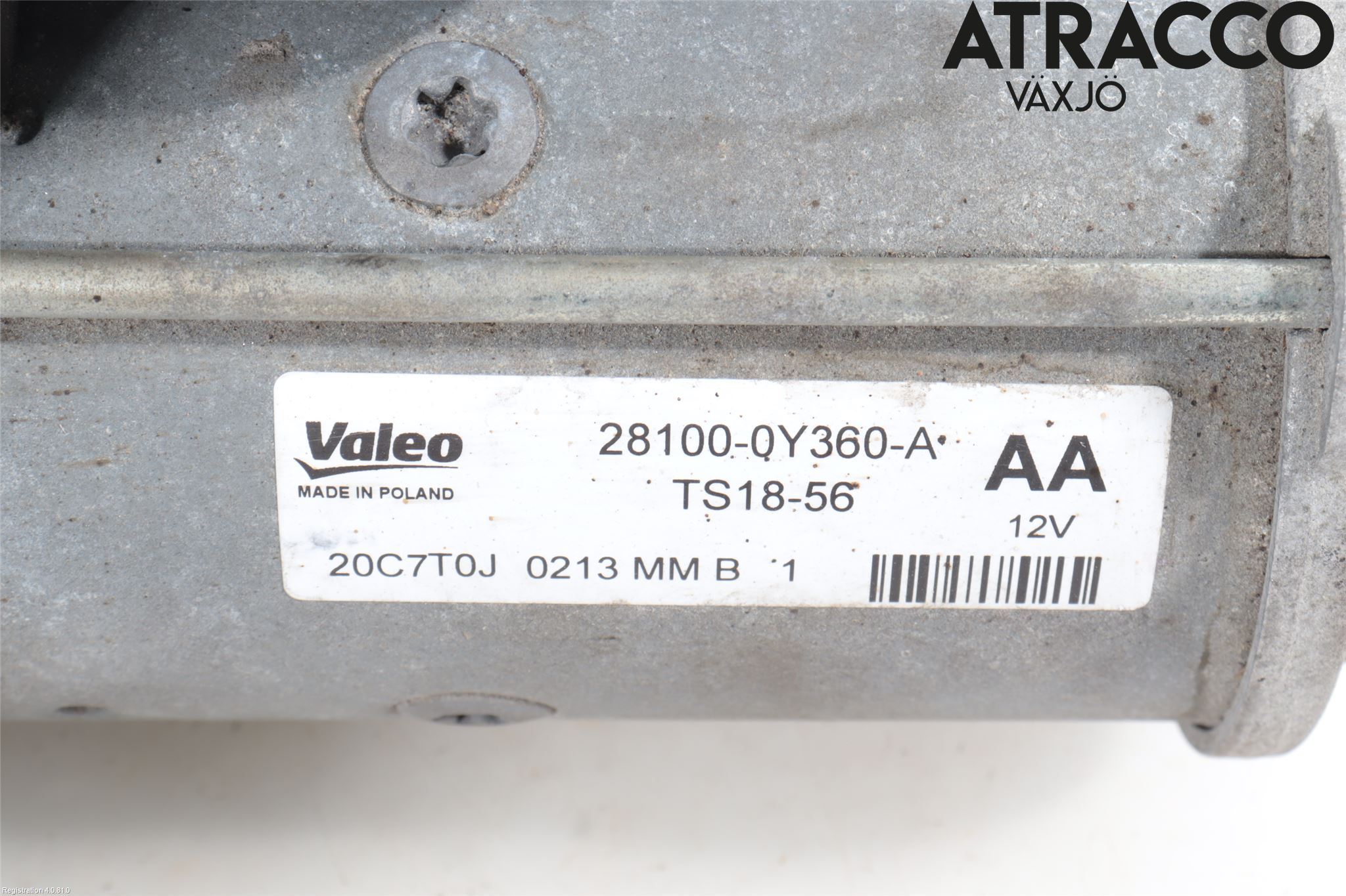 Toyota C-HR 16-23 Startmotor