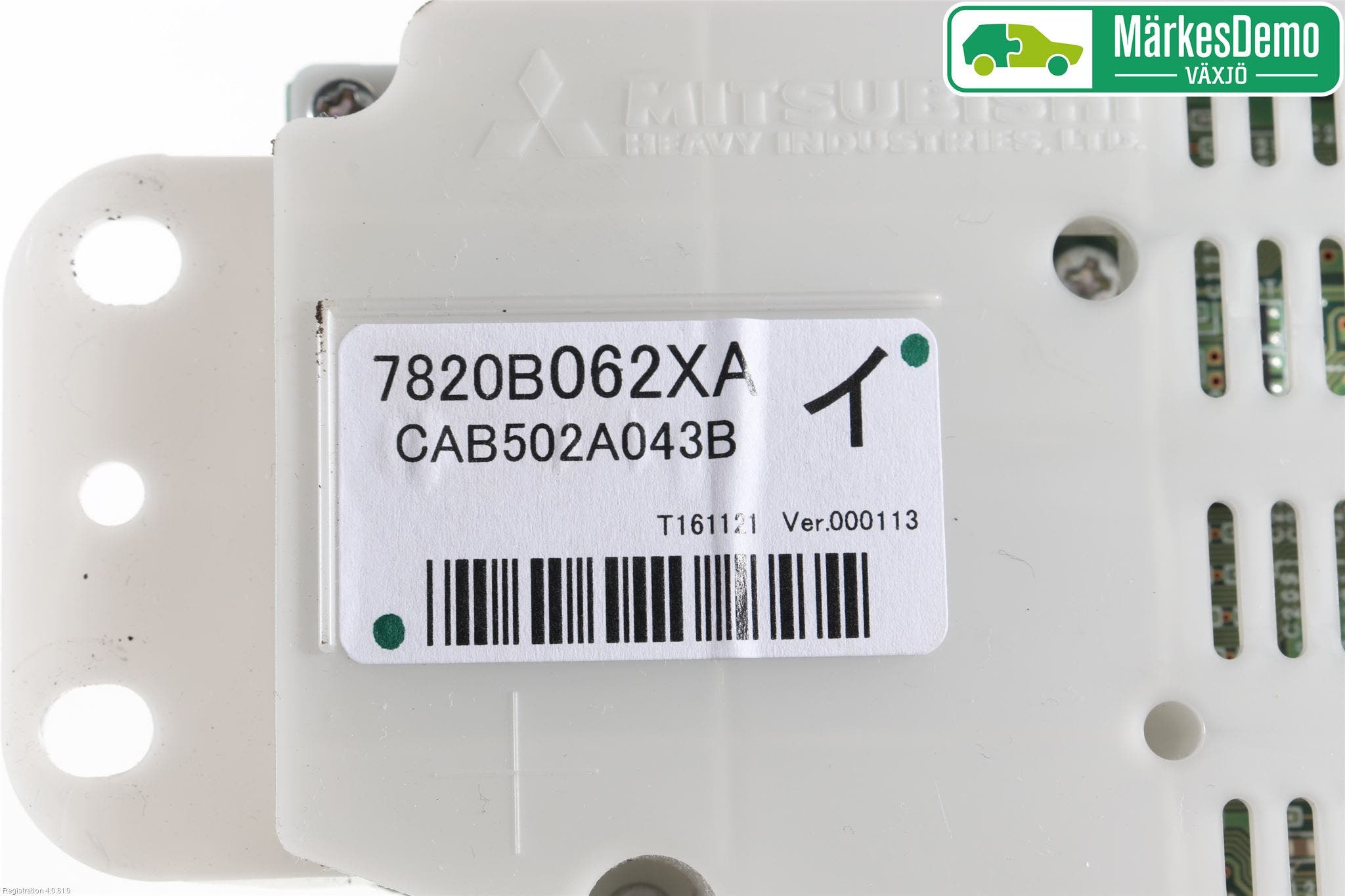 Mitsubishi OUTLANDER 13-21 Ac Styrenhet Ac Manöveren