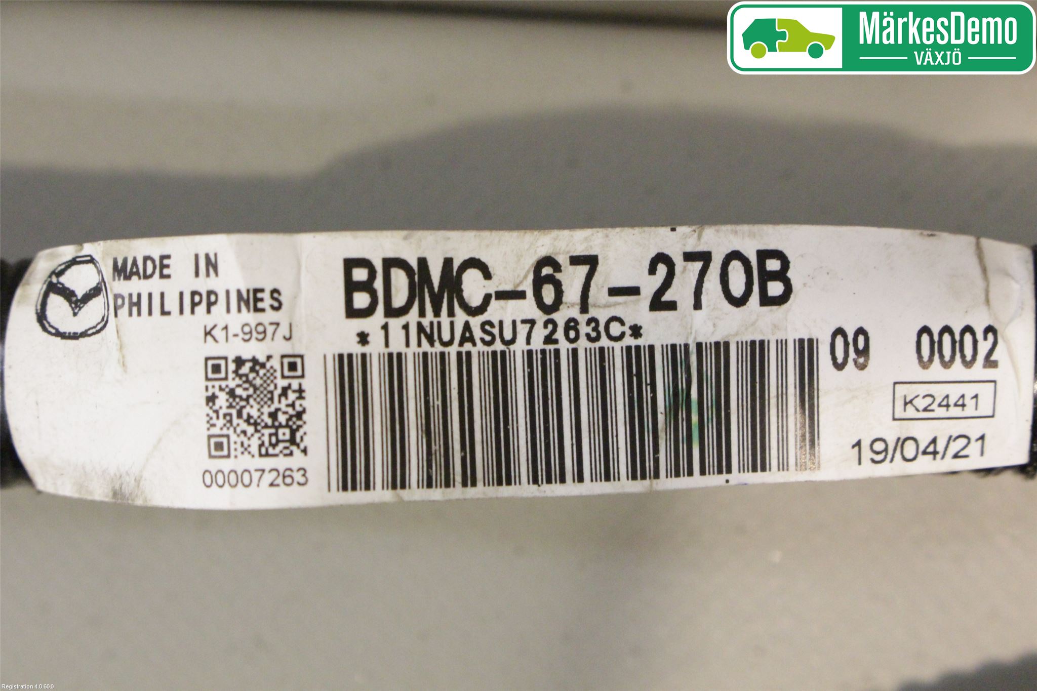 Mazda 3 IV 19- Kabelhärva