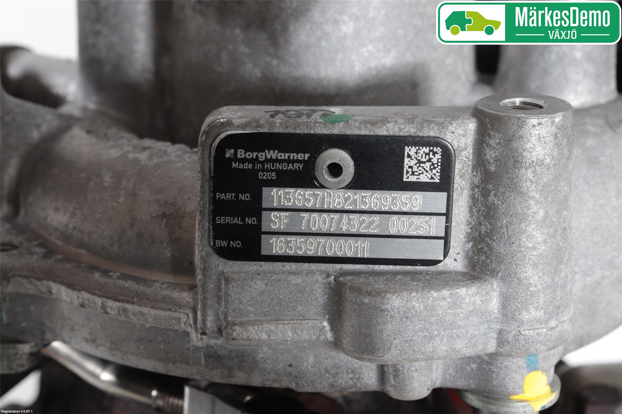 Nissan QASHQAI 14-17 Turboaggregat