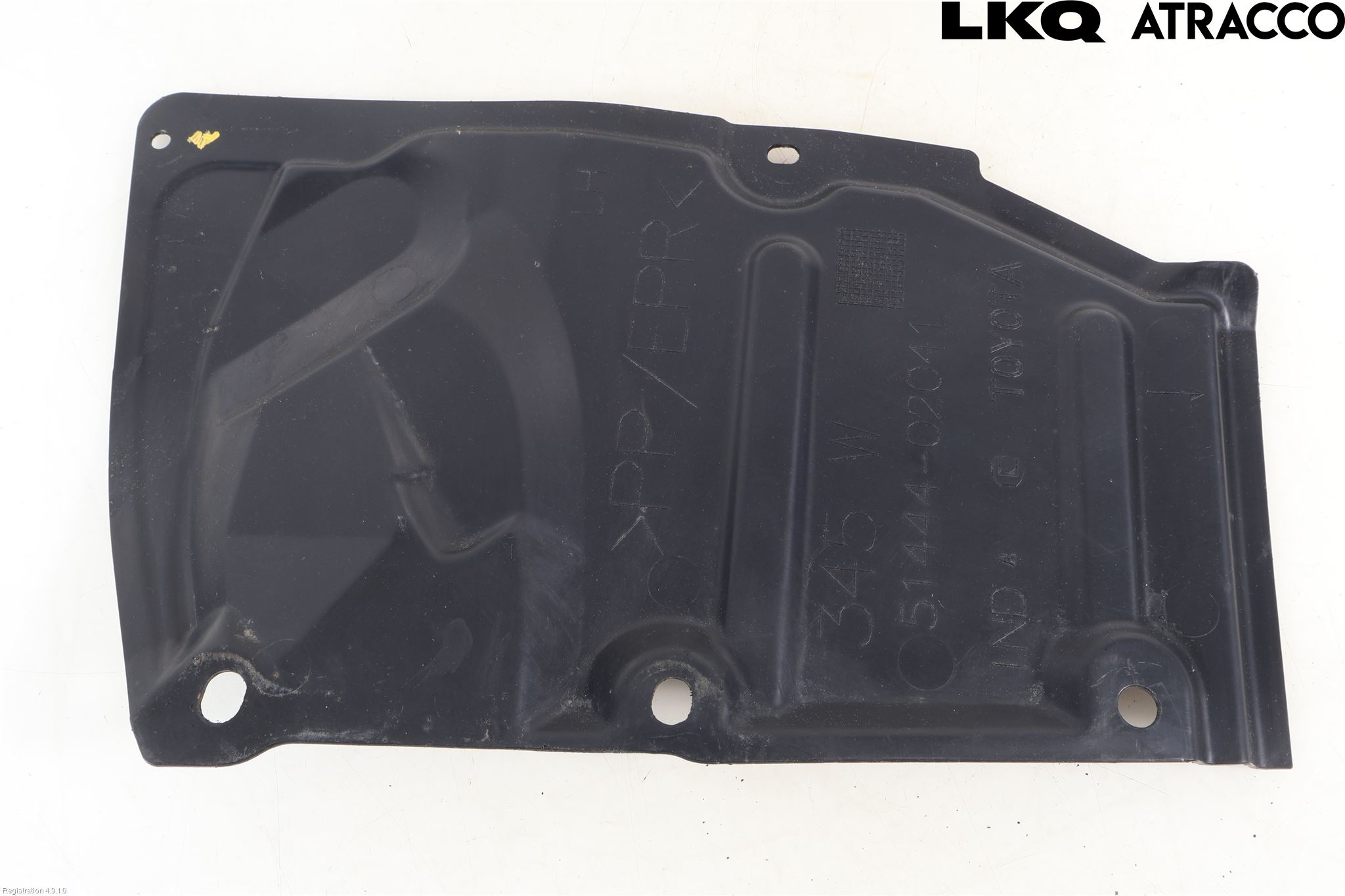 Toyota AURIS 07-09 Hasplåt Plåt-Plast