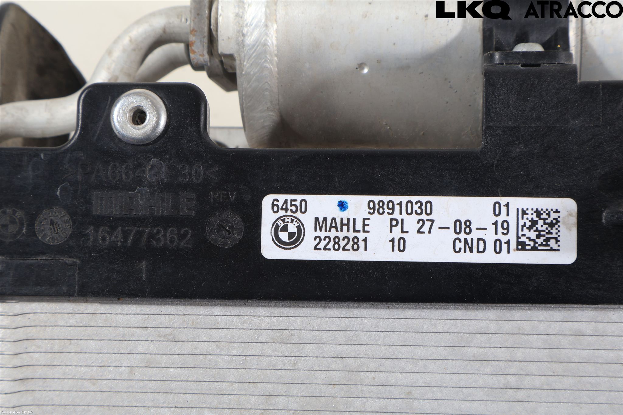 BMW 5 G30/G31/F90 17-23 Ac Kondensor-Kylare