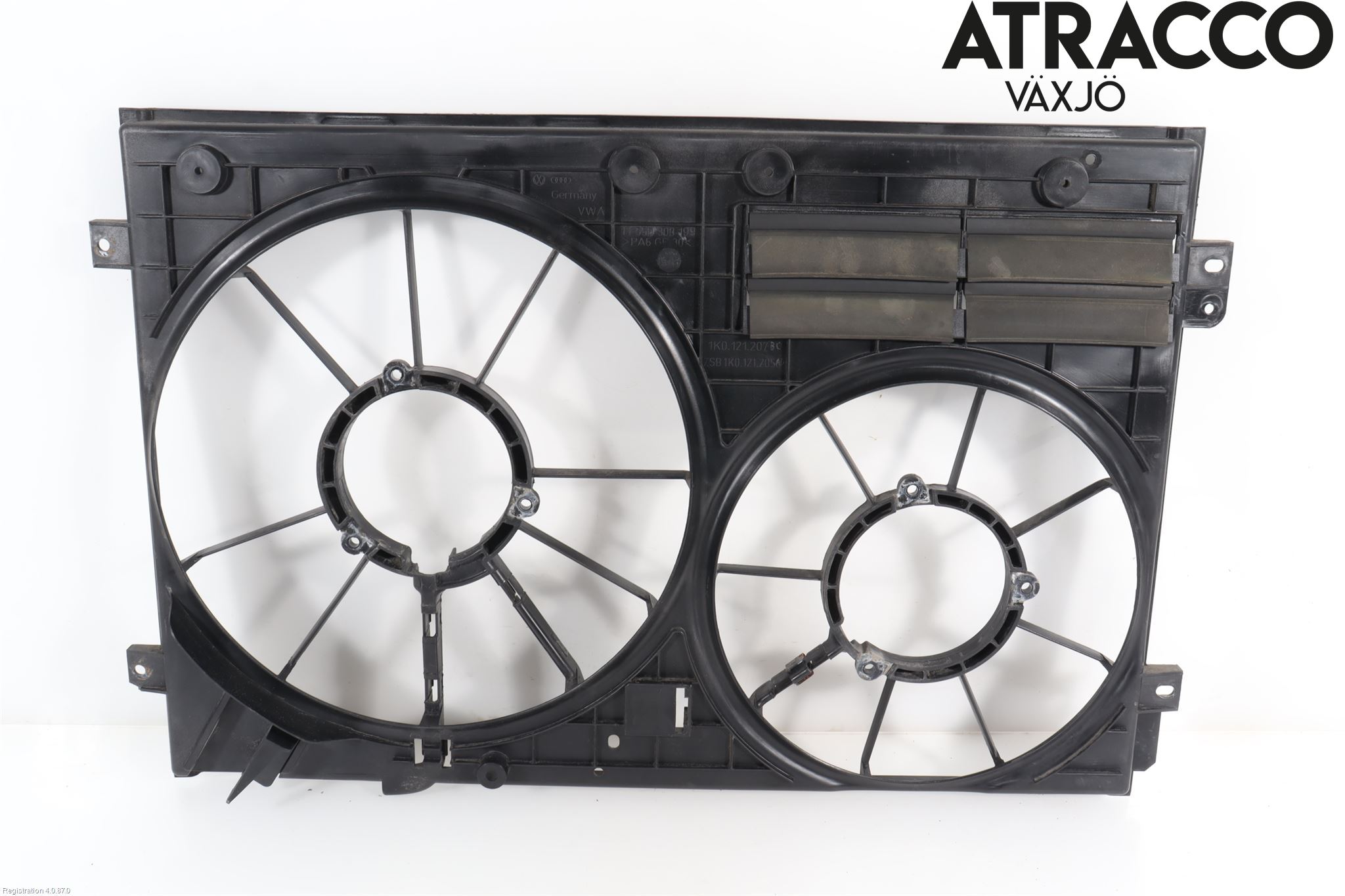 Volkswagen VW PASSAT 11-14 Kylfläktkåpa