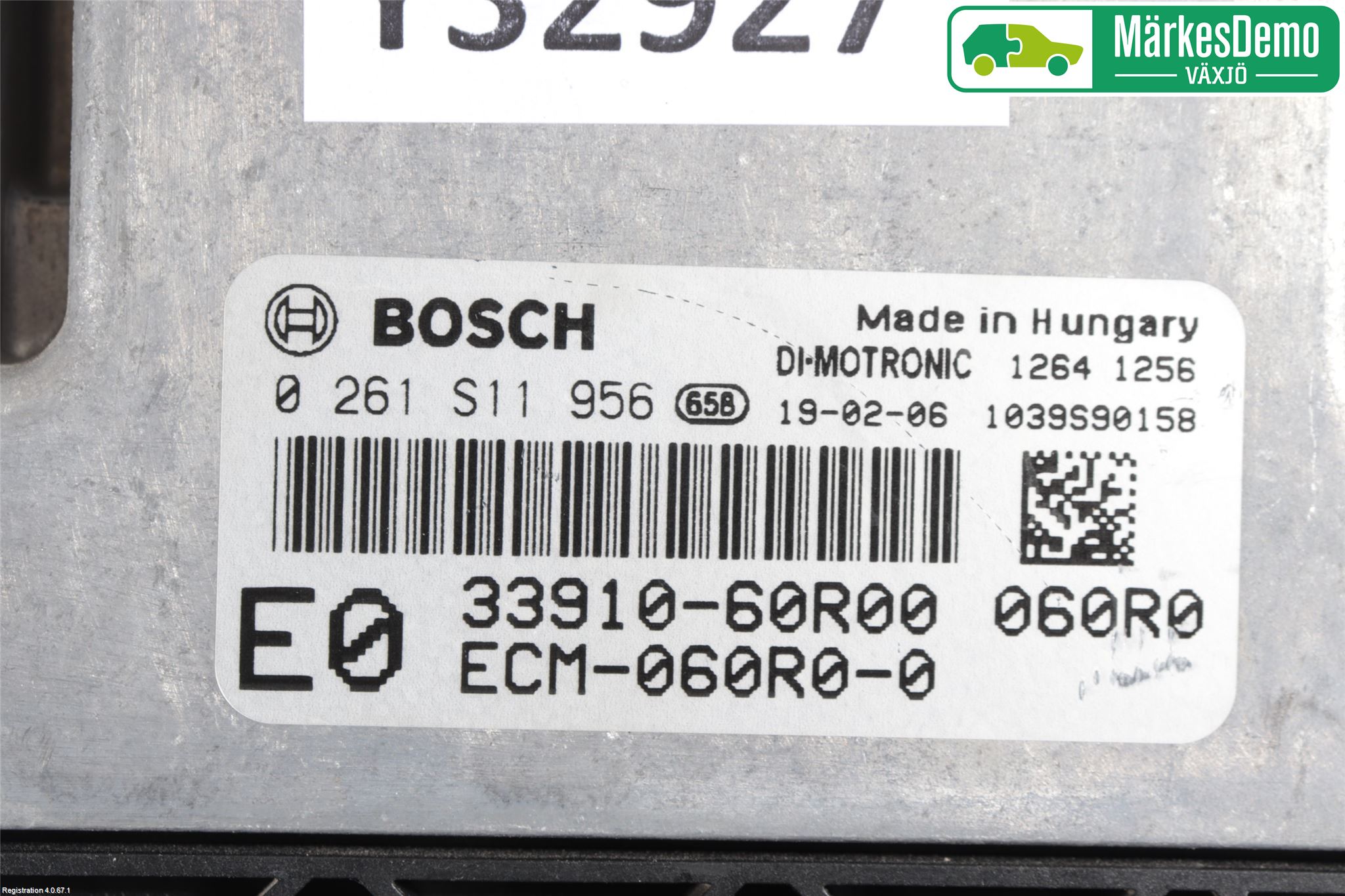 Suzuki VITARA 15- Styrenhet Insprut Bensin