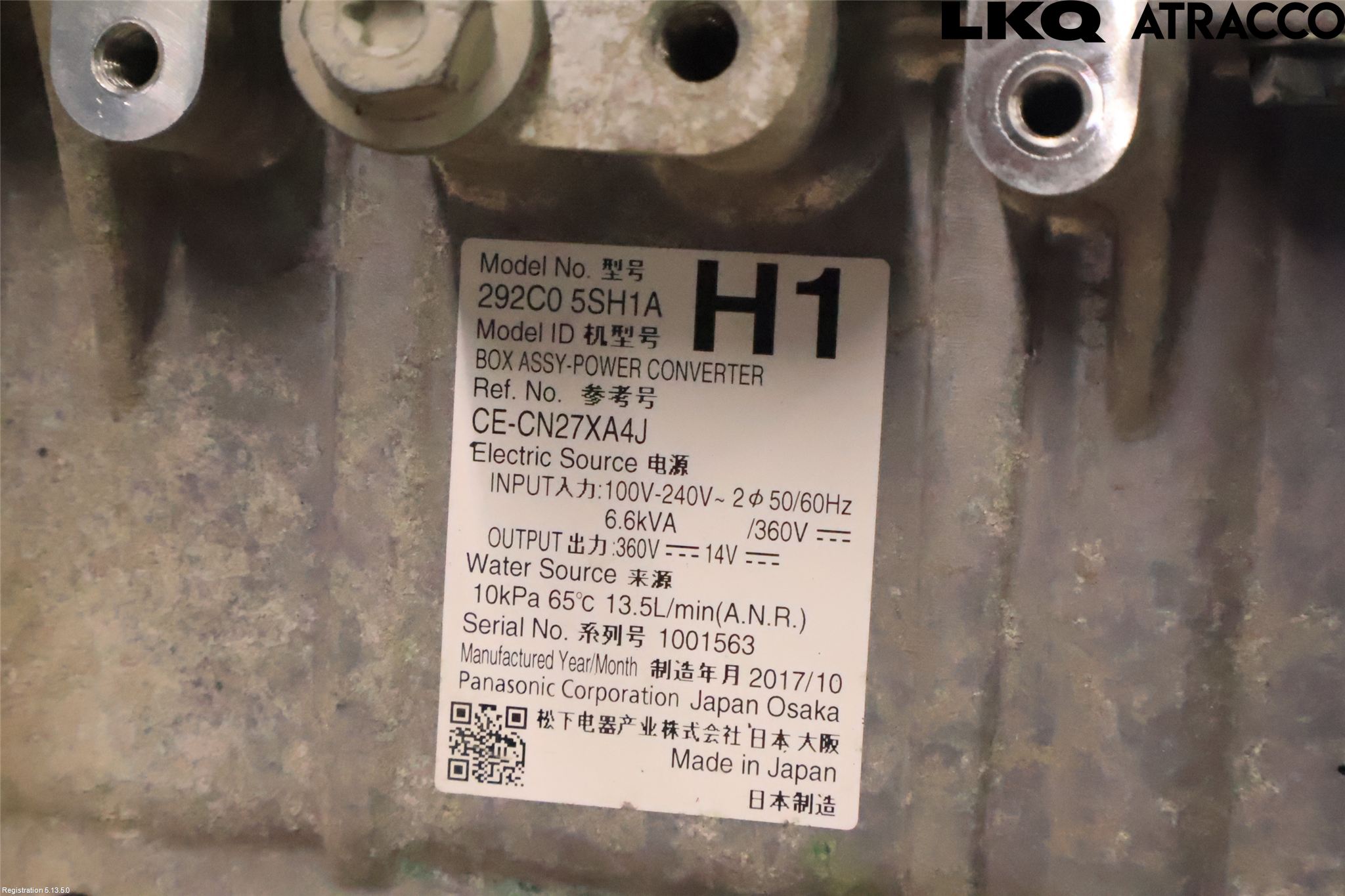 Nissan LEAF 18- Hybridconverter