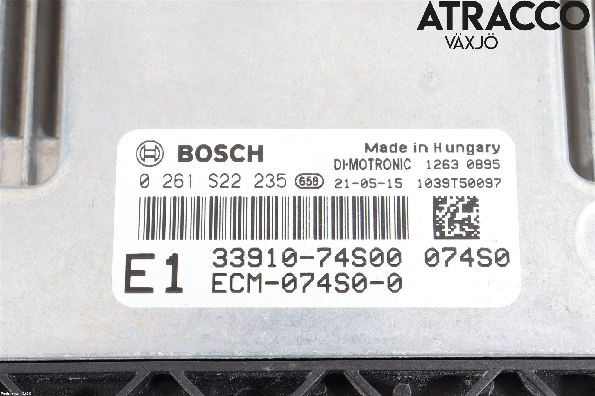 Suzuki VITARA 15- Styrenhet Insprut Bensin