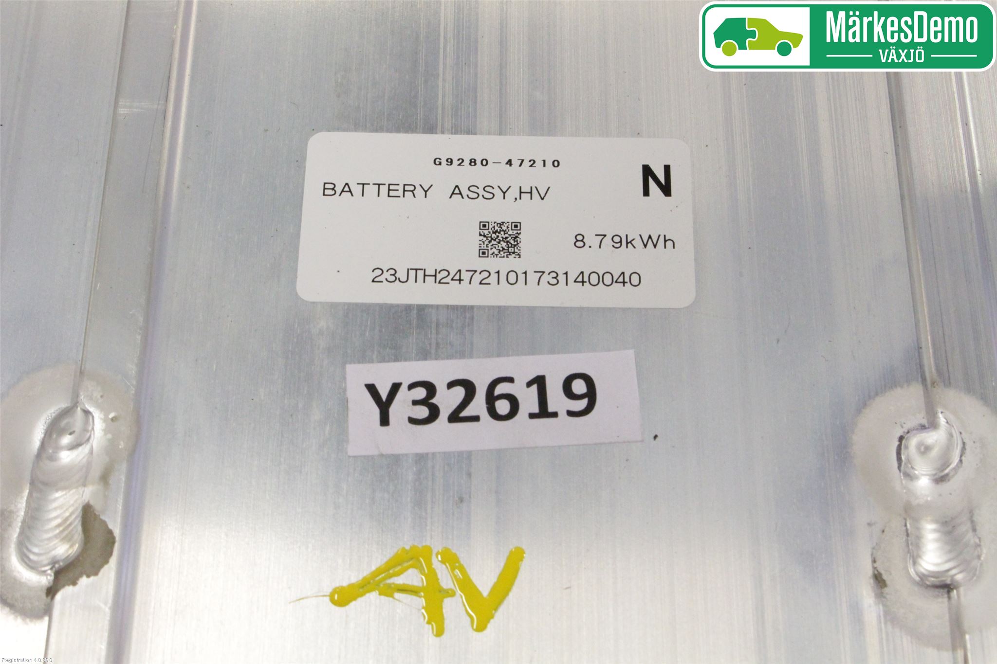 Toyota PRIUS (ZVW50) 16-21 Batteri Högspänning