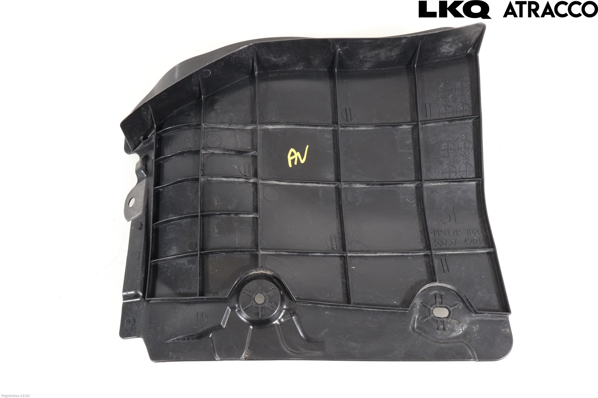 Toyota RAV4 19- Hasplåt Plåt-Plast