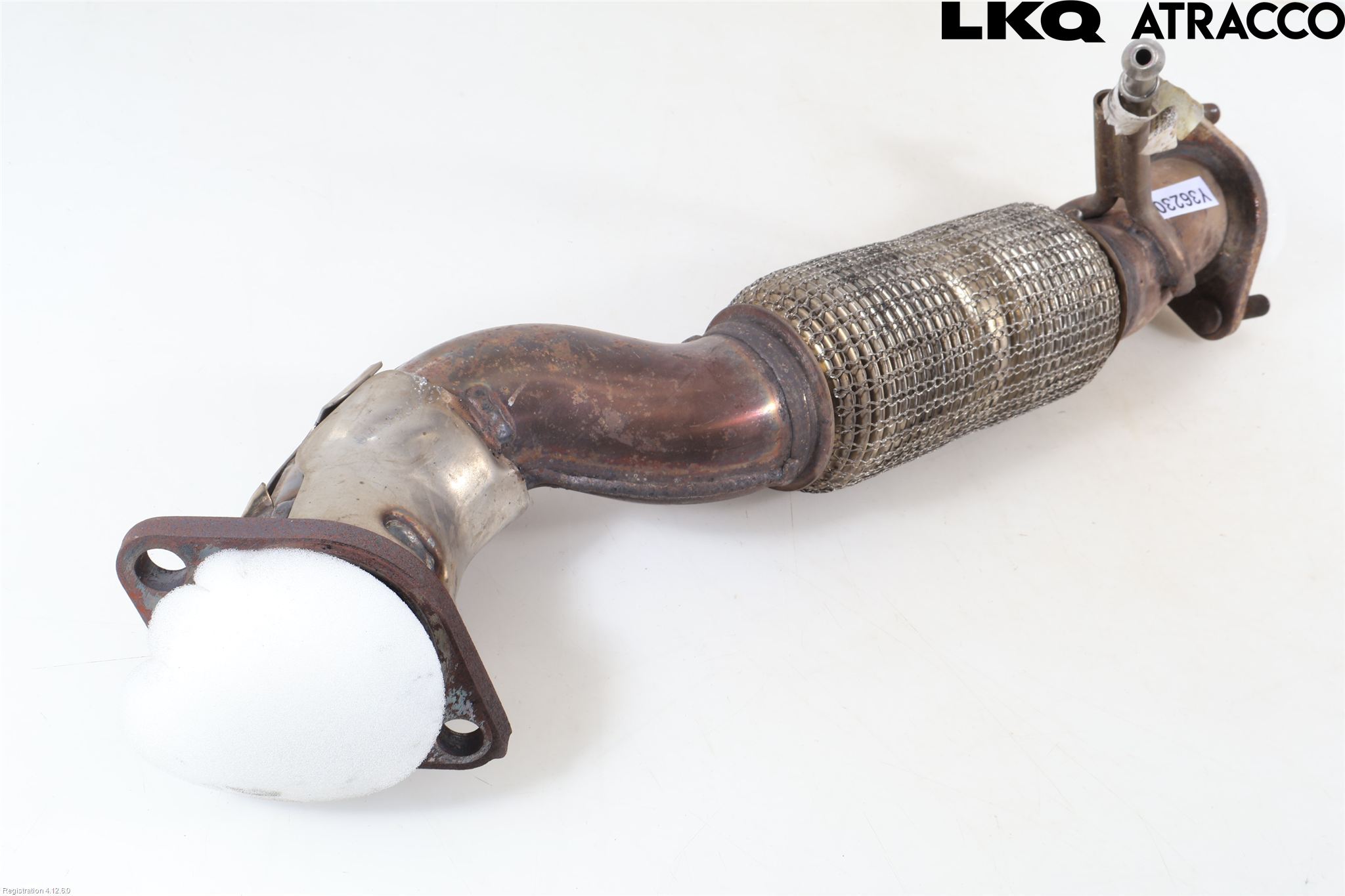 Hyundai TUCSON 05- Avgas Främre Rör