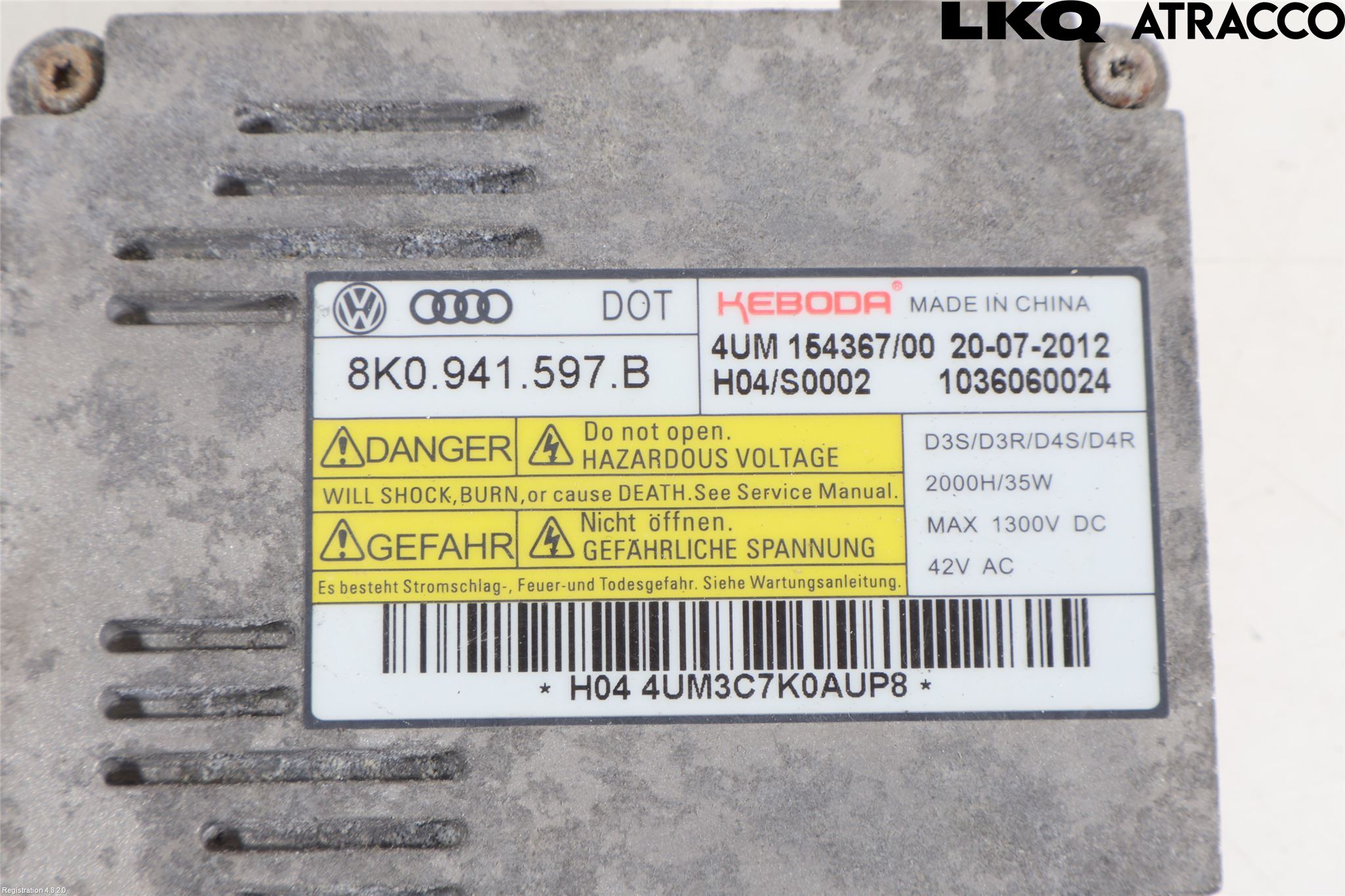 Volkswagen VW PASSAT 11-14 Styrenhet Strålkastare