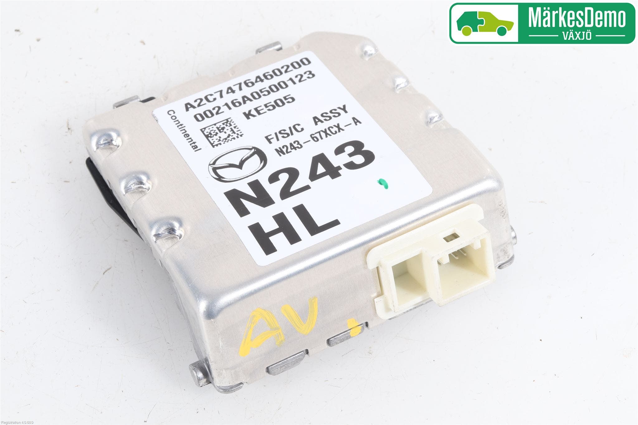 Mazda MX-5 IV (ND/ND2/ND3) MIATA 15- Sensor Aktivt Kollisionsskydd