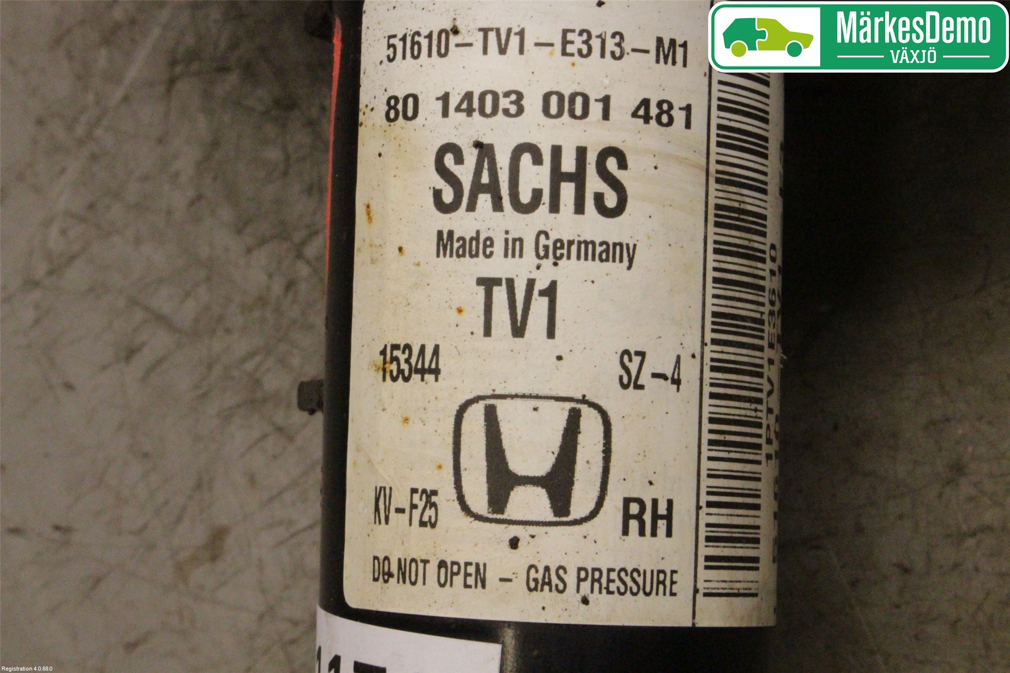 Honda CIVIC 12-16 Fjäderben Fram Höger