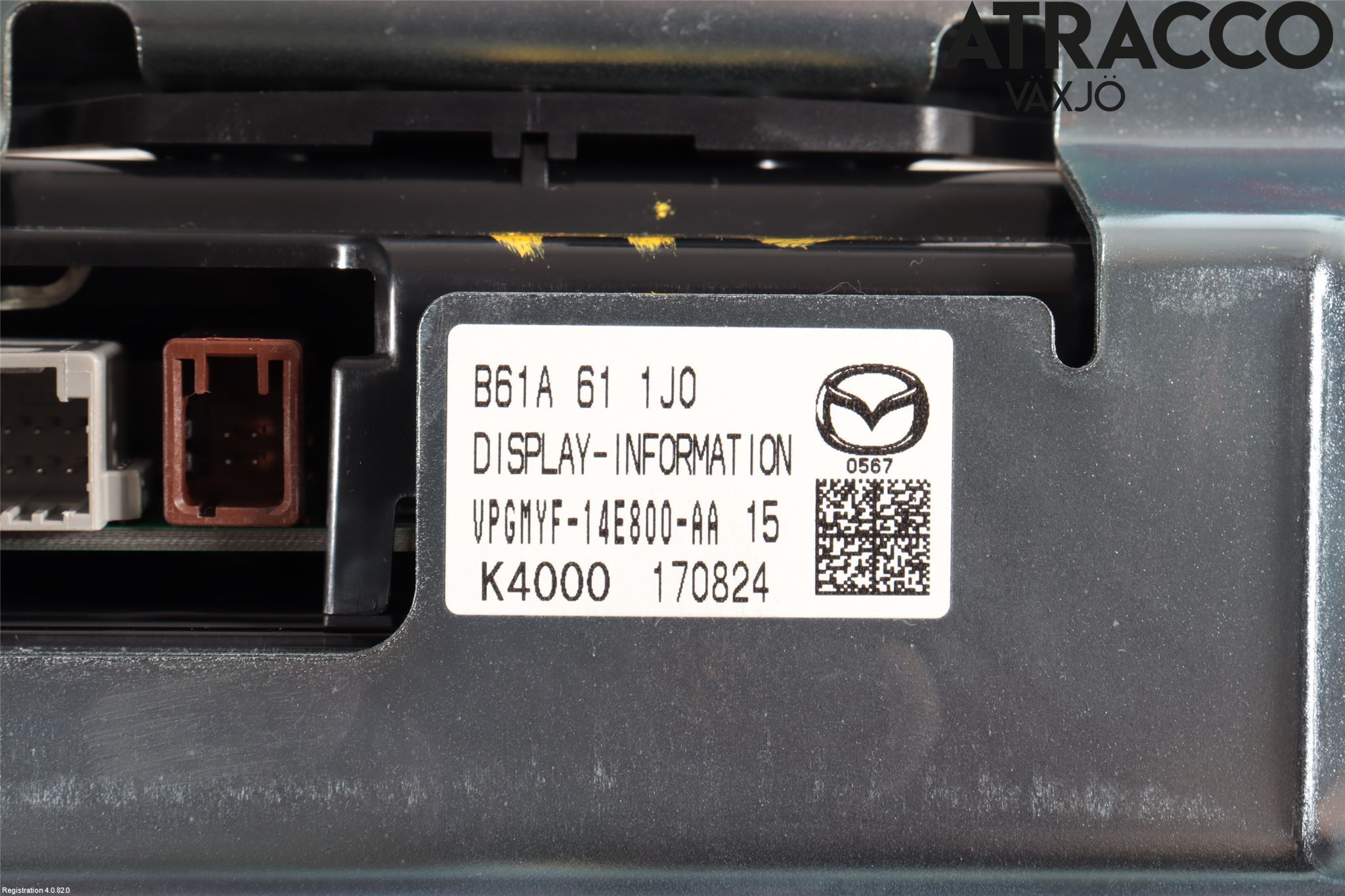 Mazda 3 III 14-19 Cd Radio - Multimediapanel