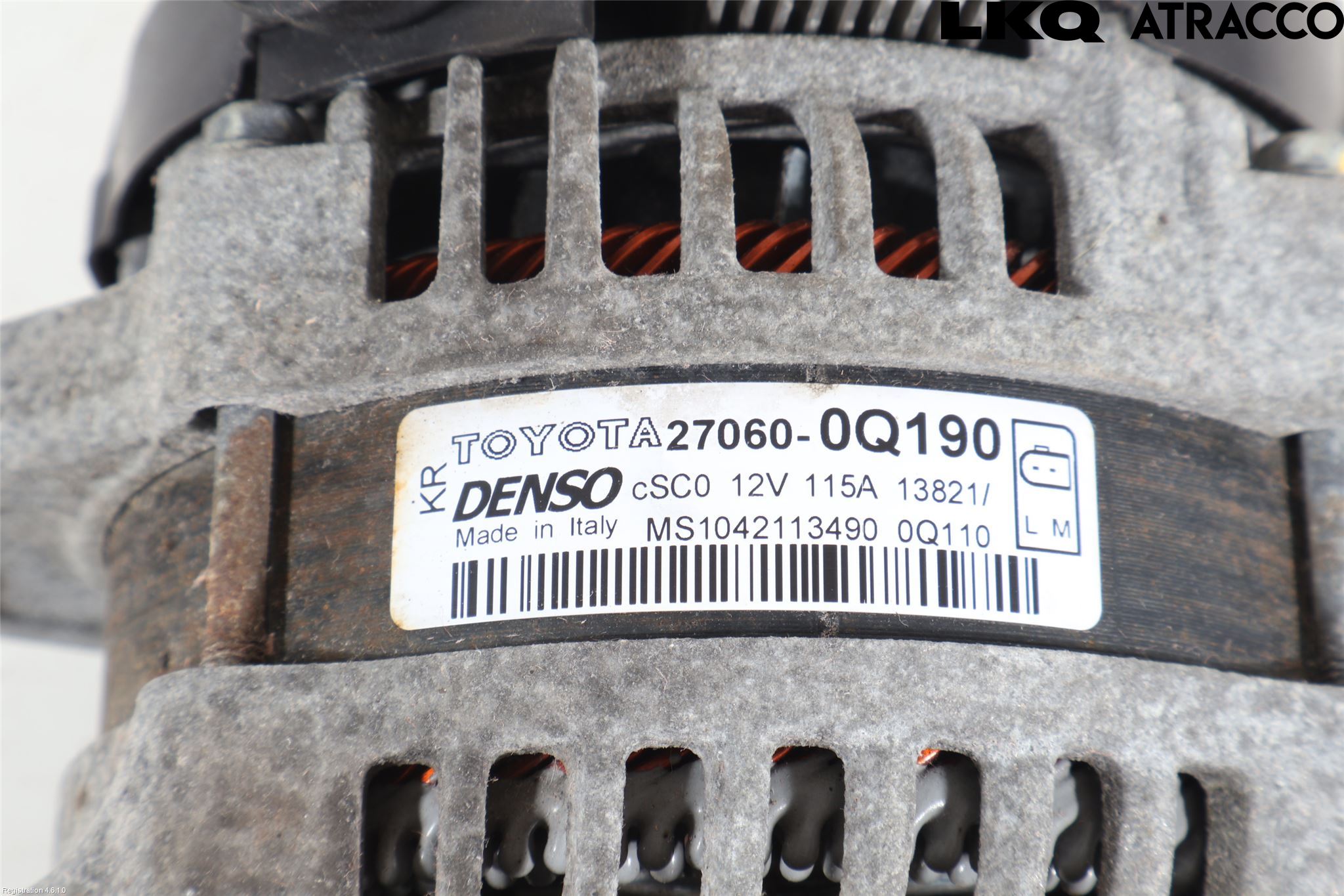 Toyota AYGO 15-21 Generator
