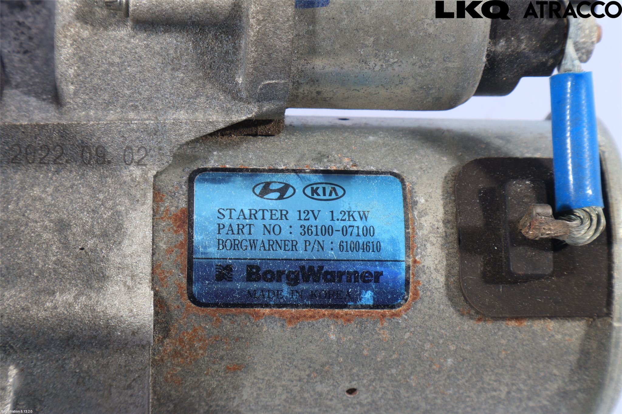 Hyundai i10 LA 20- Startmotor