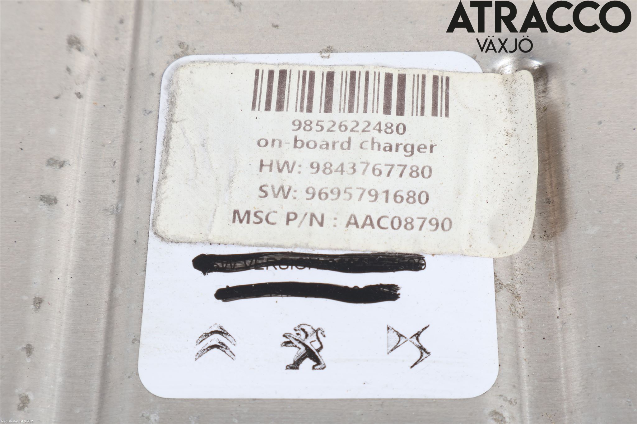 Peugeot 3008 17-24 Batteriladdare Högspänning