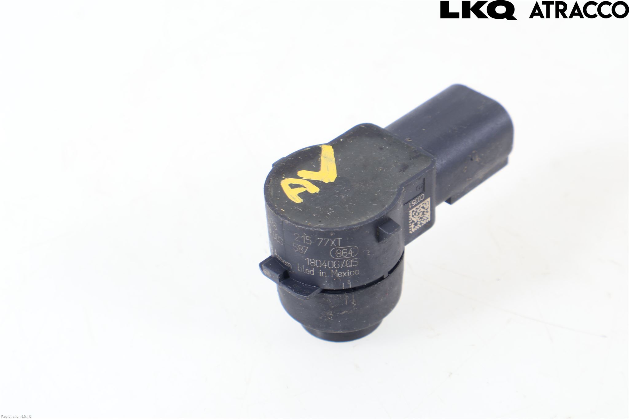 Peugeot PARTNER 16-18 Parkeringshjälp Backsensor