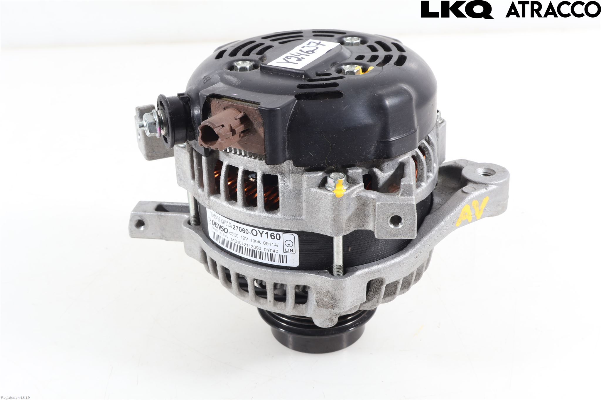 Toyota YARIS XP130 12-14 Generator