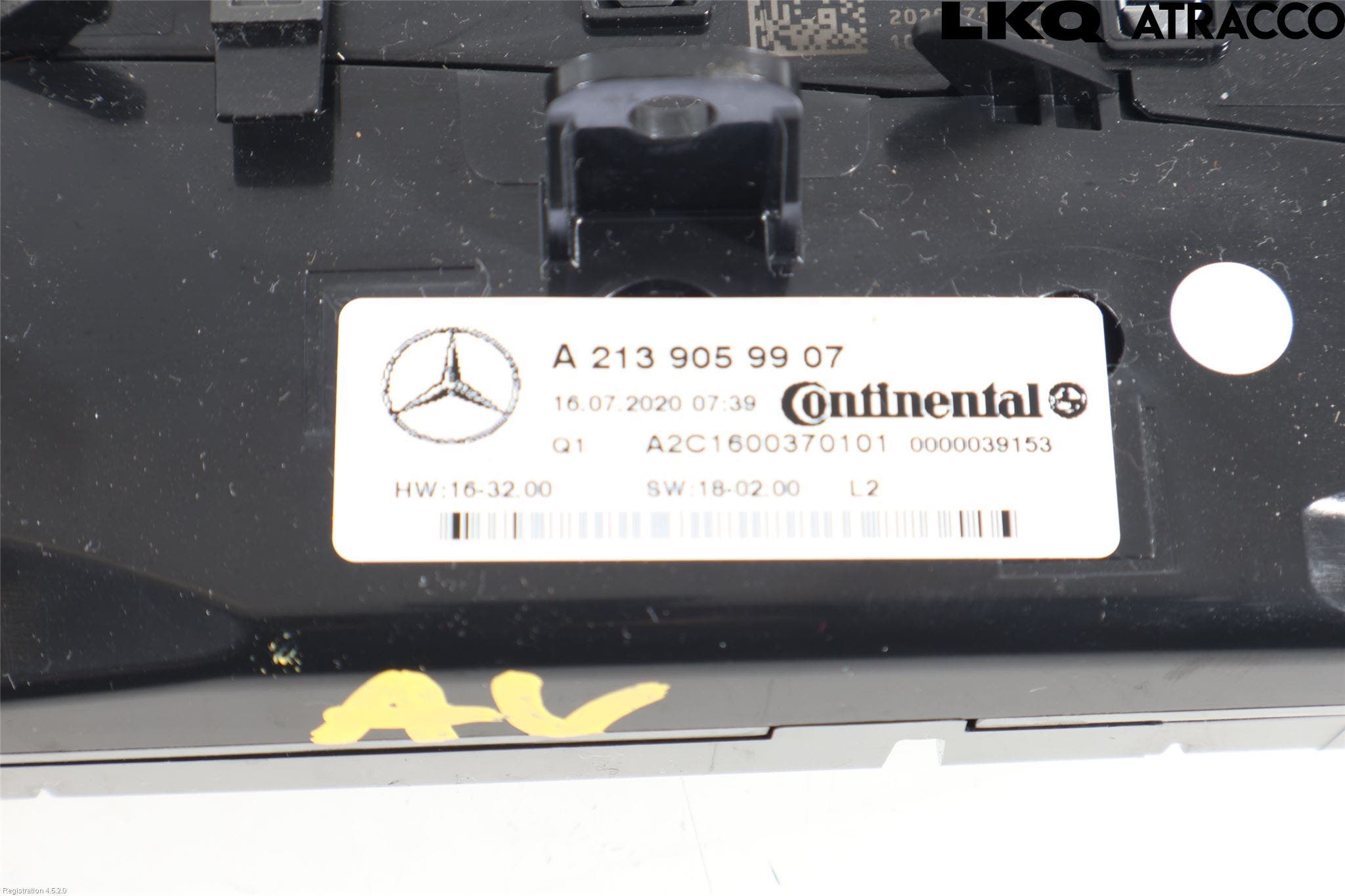 Mercedes-Benz MB E-KLASS (W213) 16-23 Ac Styrenhet Ac Manöveren