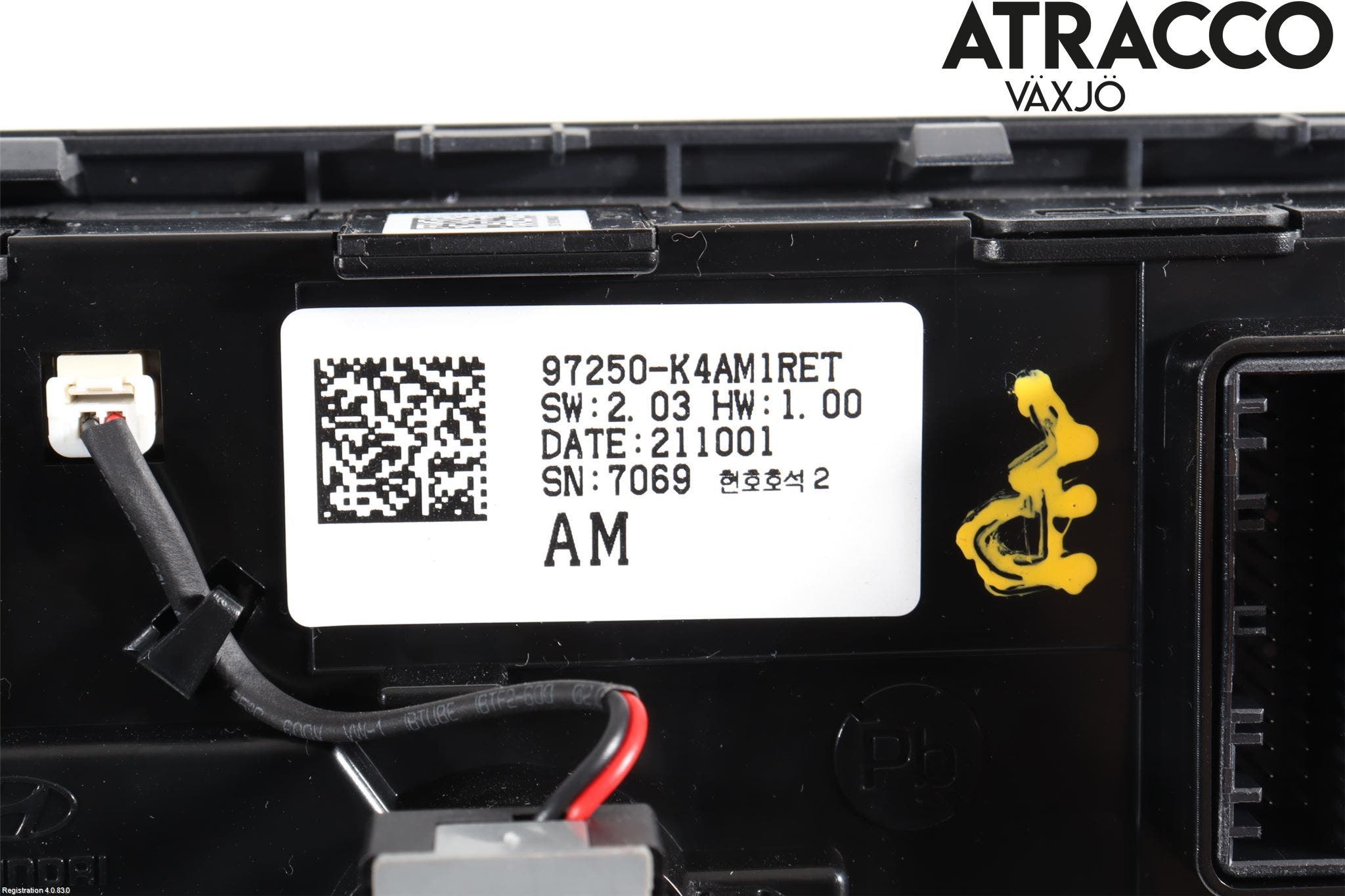 Hyundai KONA/ELECTRIC OS 18-23 Ac Styrenhet Ac Manöveren