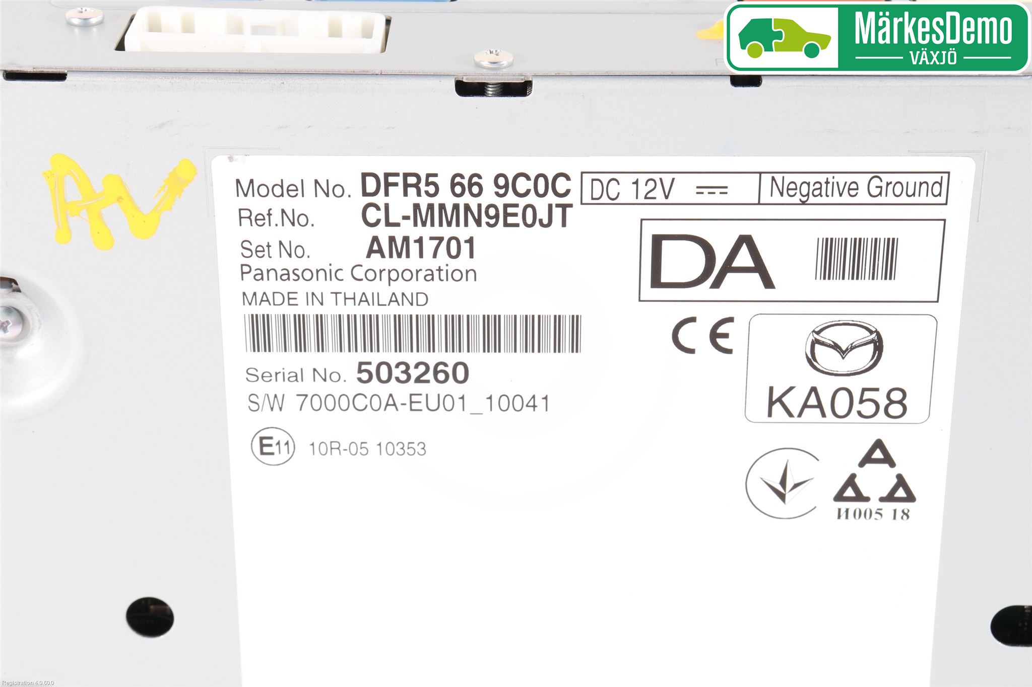 Mazda CX-30 20- Cd Radio - Multimediapanel