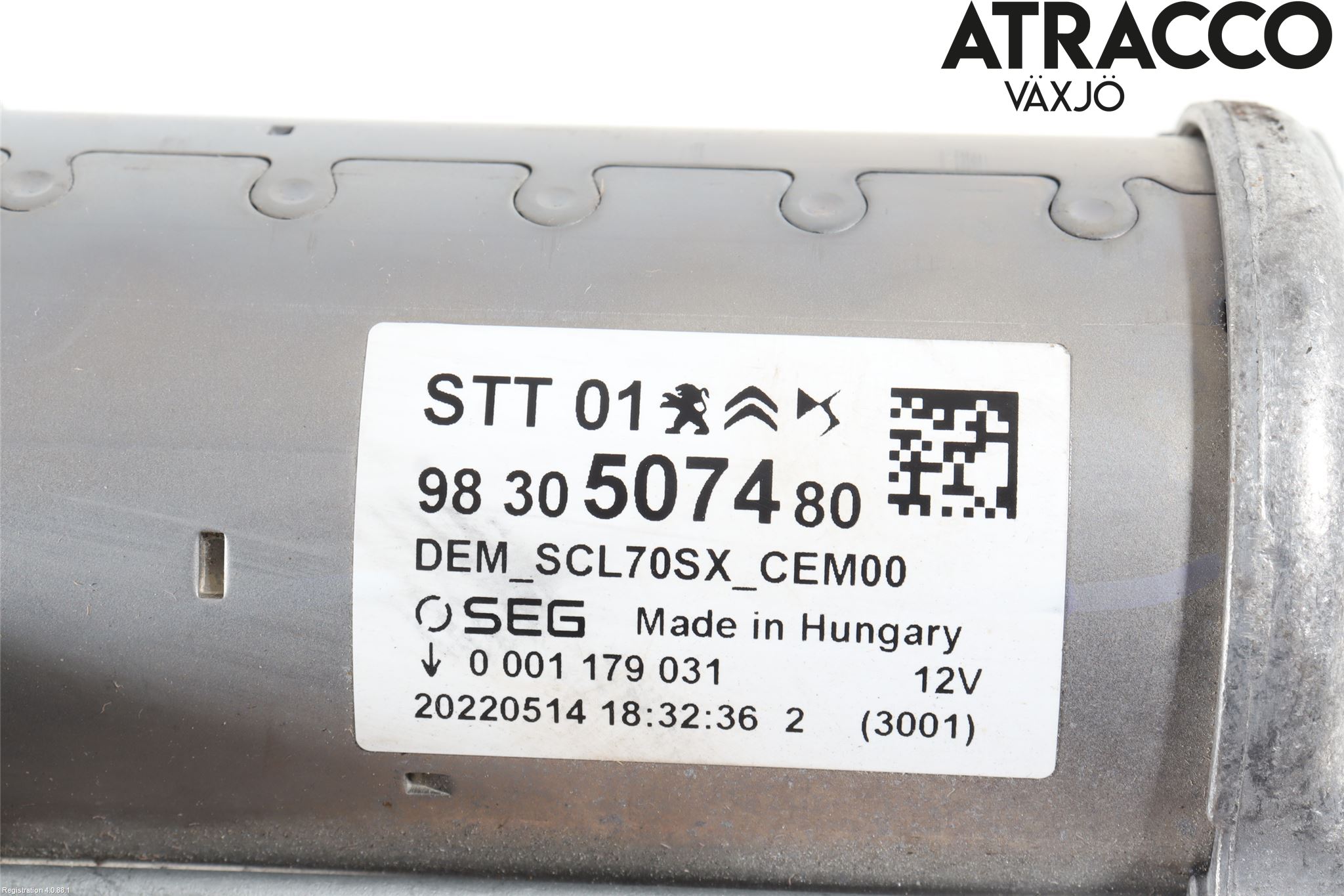 Peugeot 208/E-208 20- Startmotor