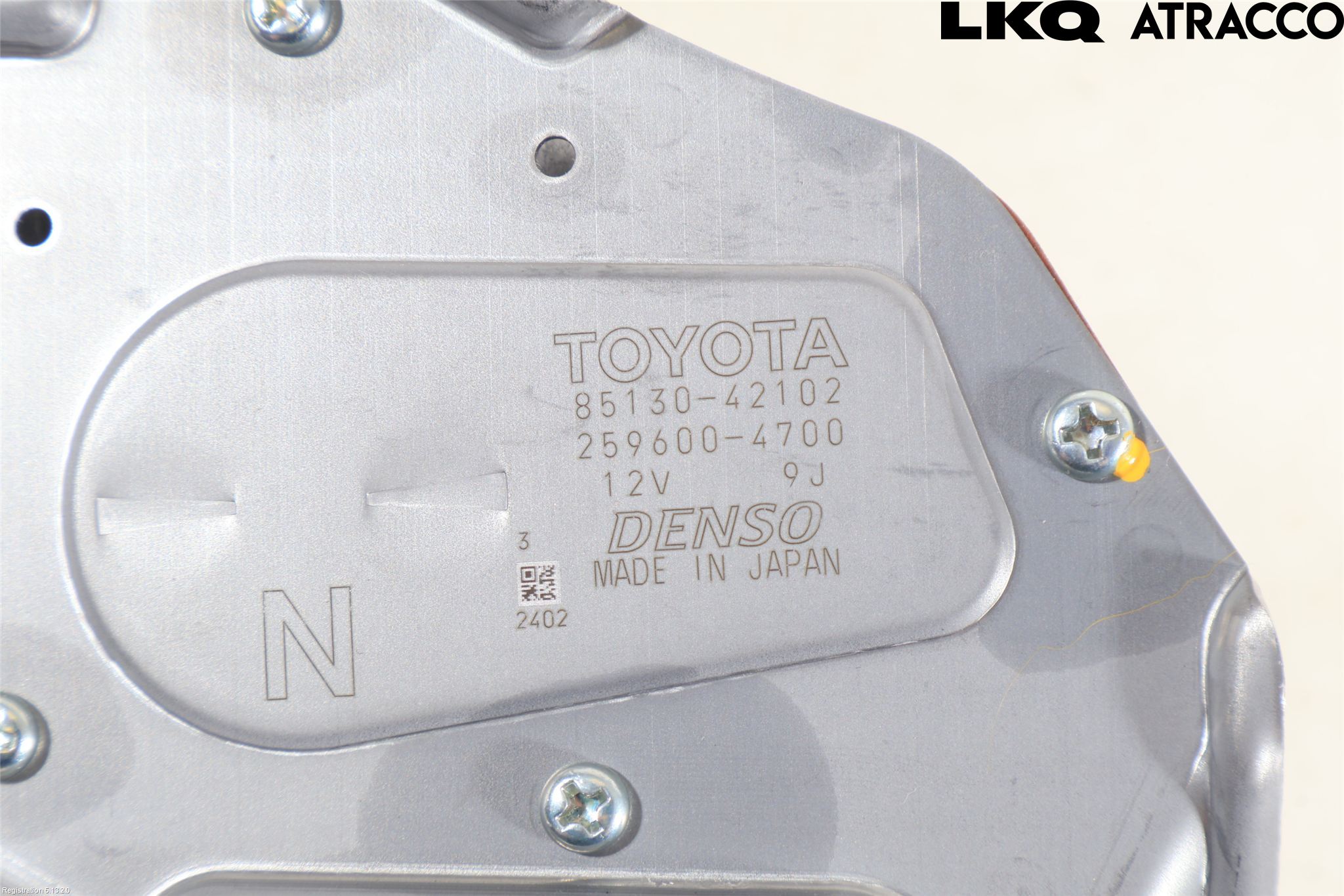 Toyota RAV4 19- Torkarmotor Baklucka