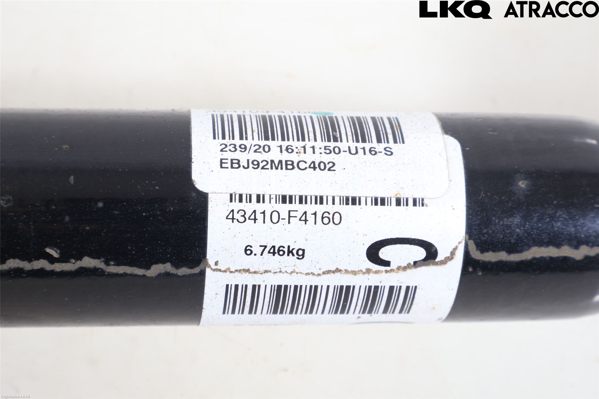 Toyota C-HR 16-23 Drivaxel Fram Höger