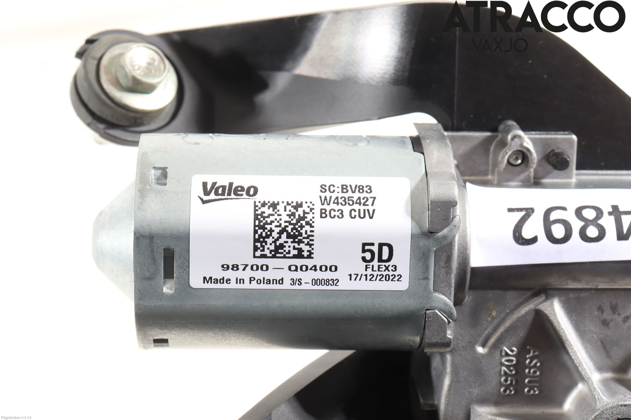 Hyundai BAYON BC3 21- Torkarmotor Baklucka