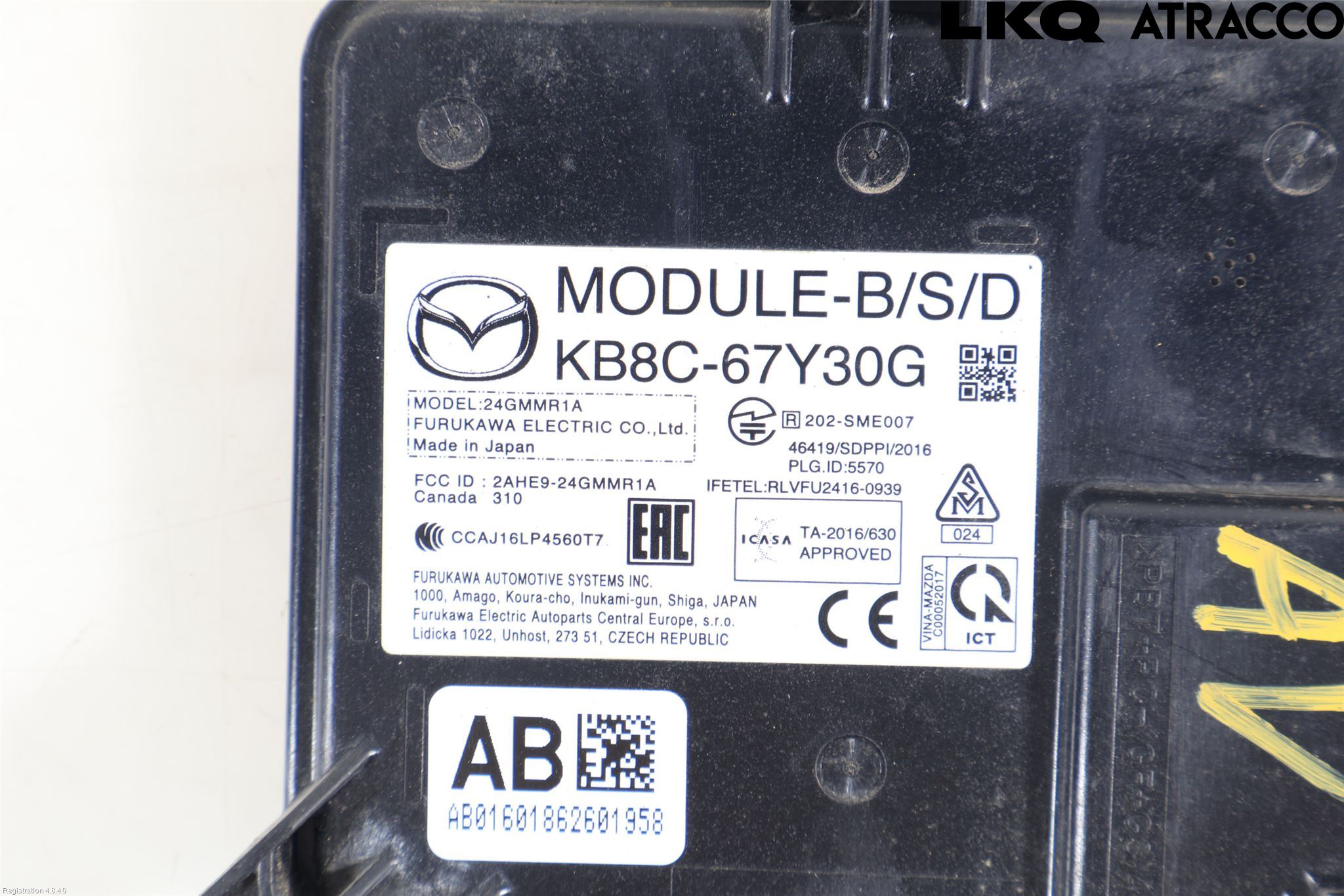 Mazda CX-5 17- Sensor Aktivt Kollisionsskydd