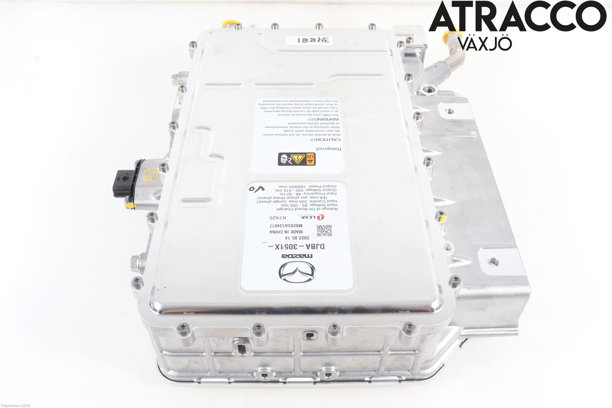 Mazda MX-30 20- Batteriladdare Högspänning