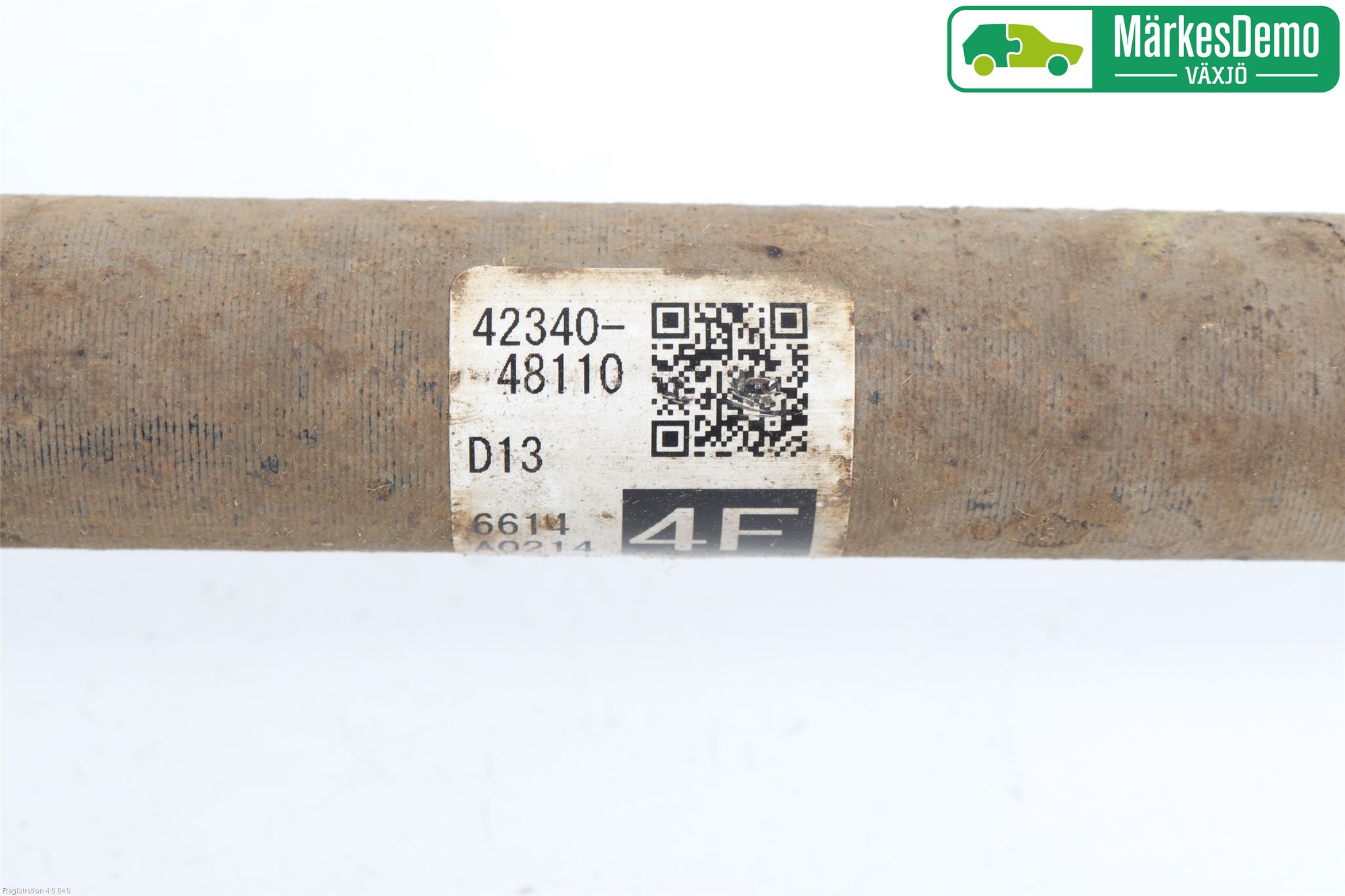Lexus NX 300h 15-21 Drivaxel Bak Vänster