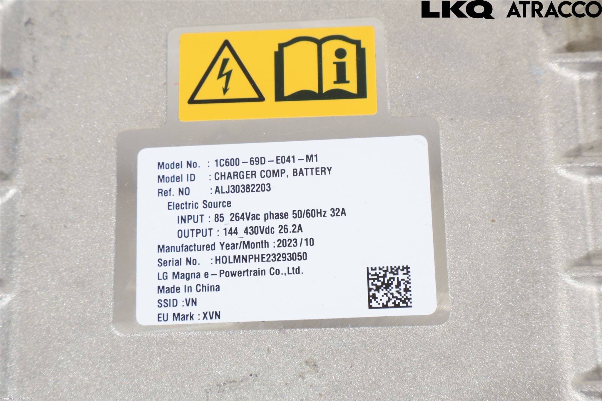 Honda CR-V 24- Batteriladdare Högspänning