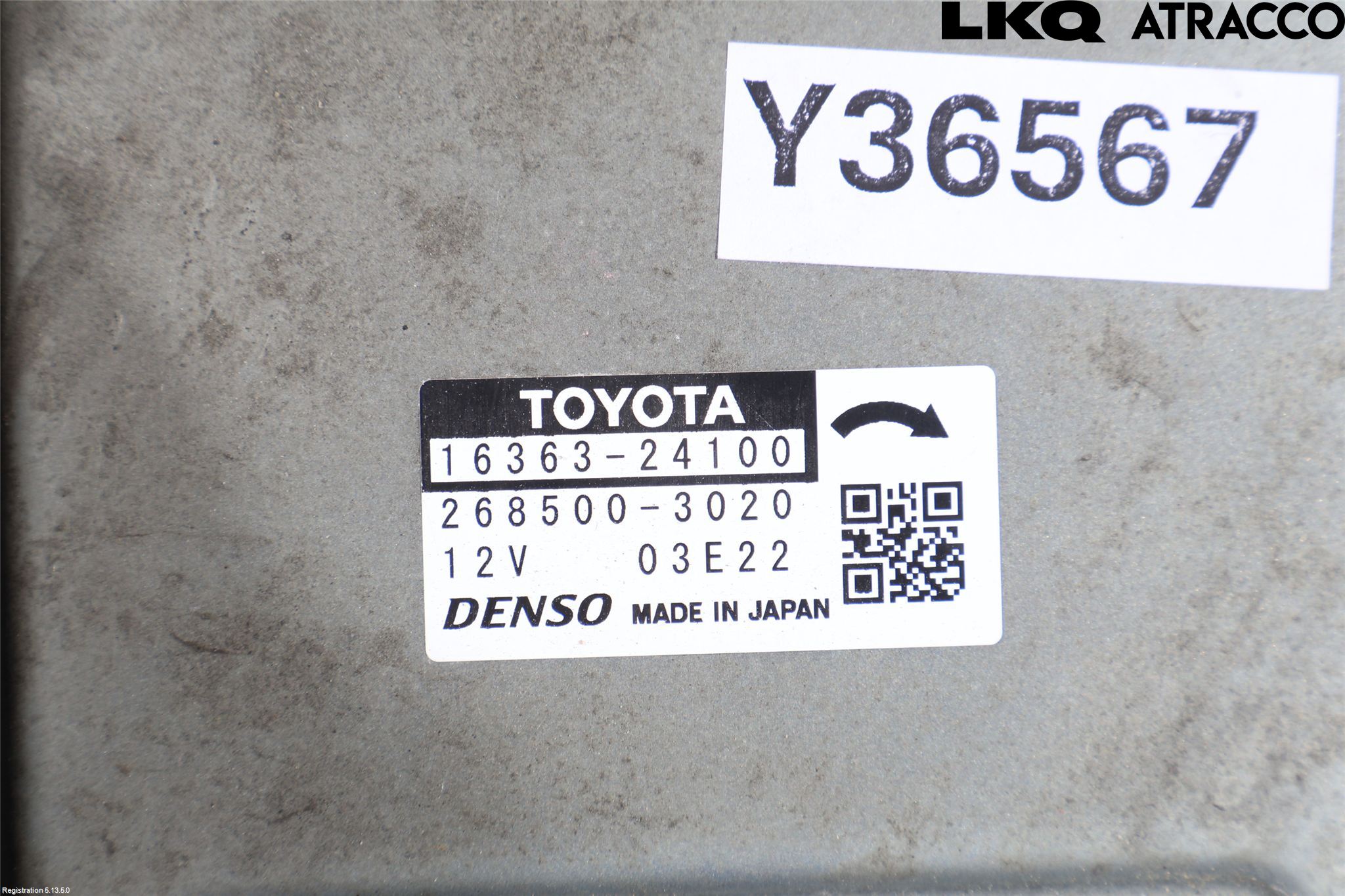 Toyota COROLLA 19- Kylfläkt El