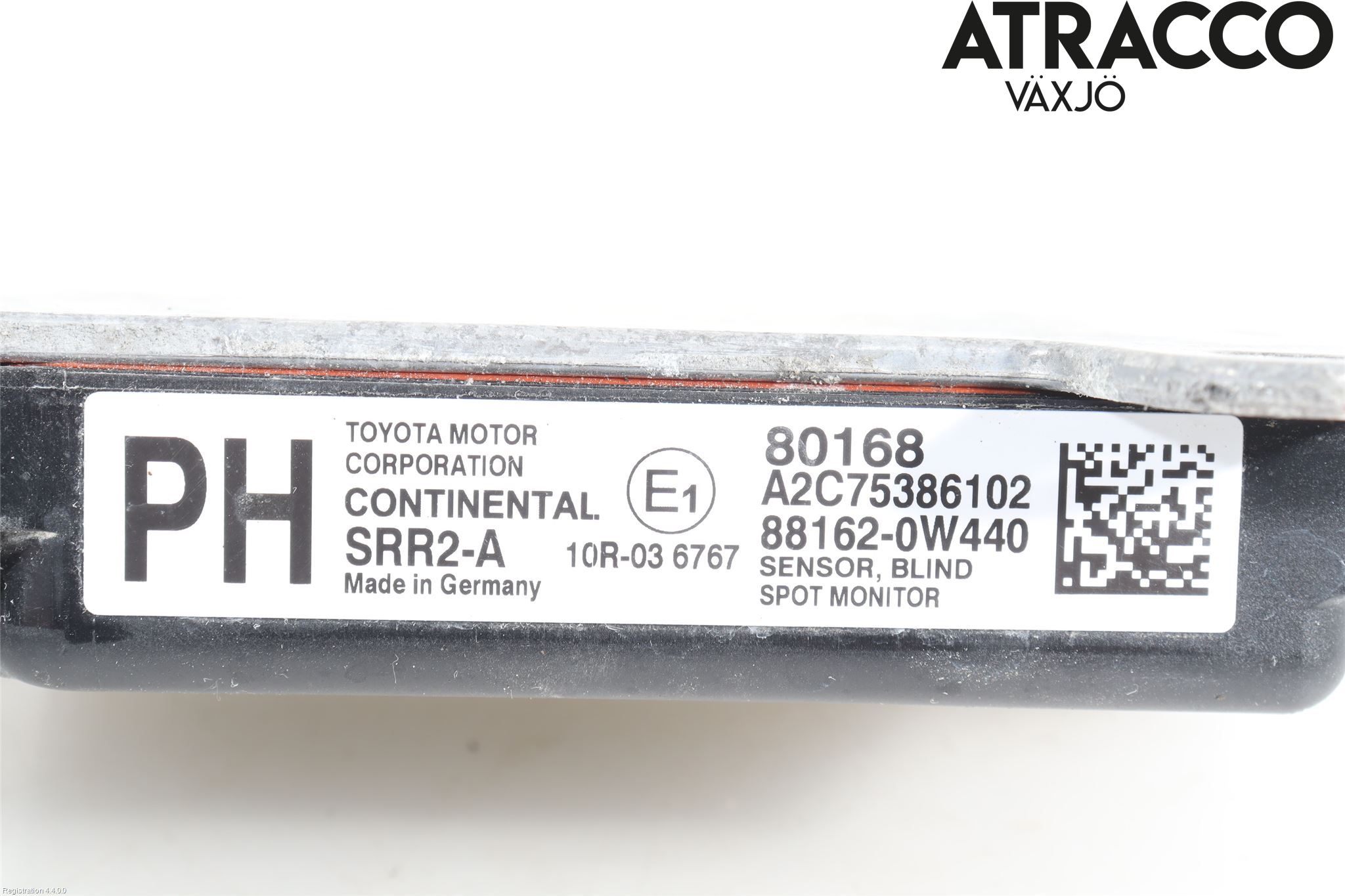 Toyota PRIUS (ZVW50) 16-21 Sensor Aktivt Kollisionsskydd