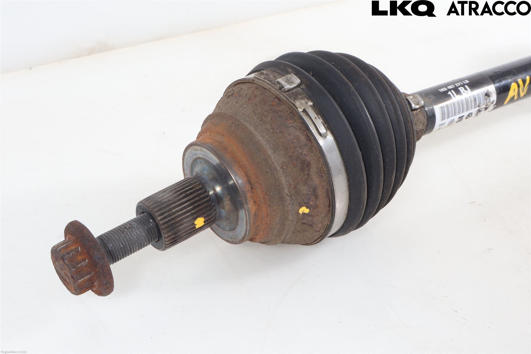 Volkswagen VW GOLF / E-GOLF VII 13-20 Drivaxel Fram Vänster