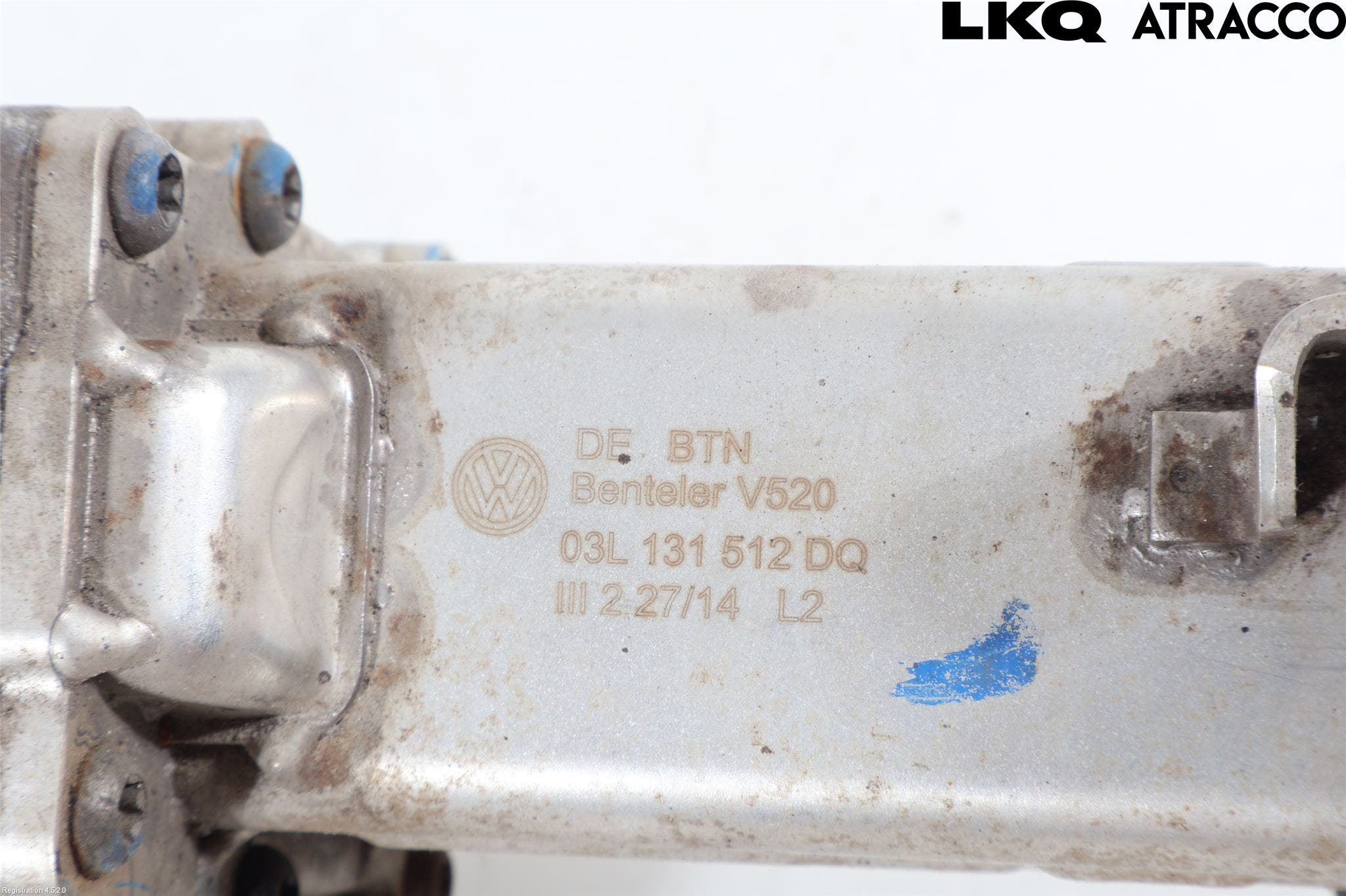 Volkswagen VW CADDY 11-15 Avgaskylare