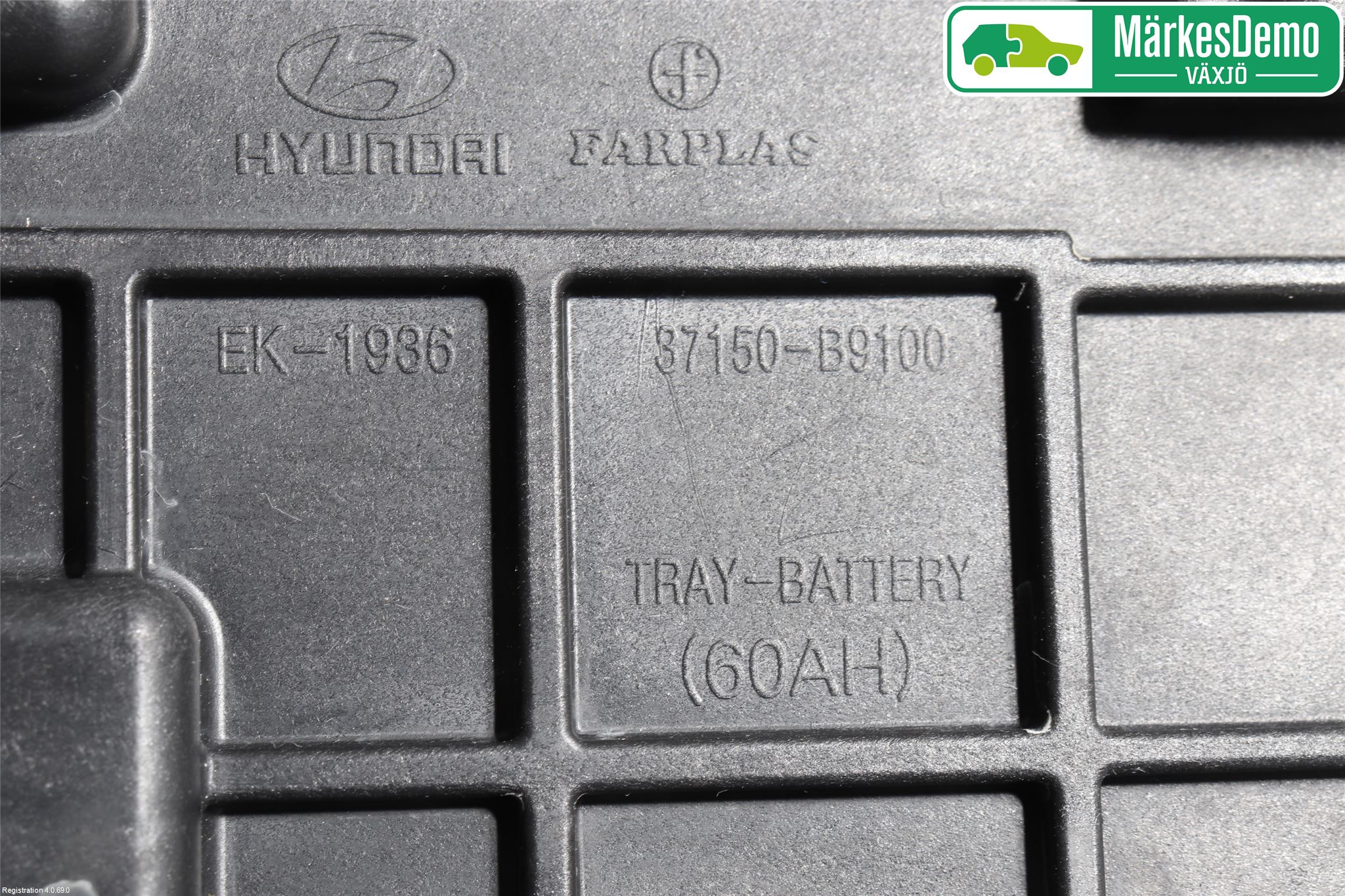 Hyundai i10 BA 17-20 Batterilåda-Fäste-Hållare