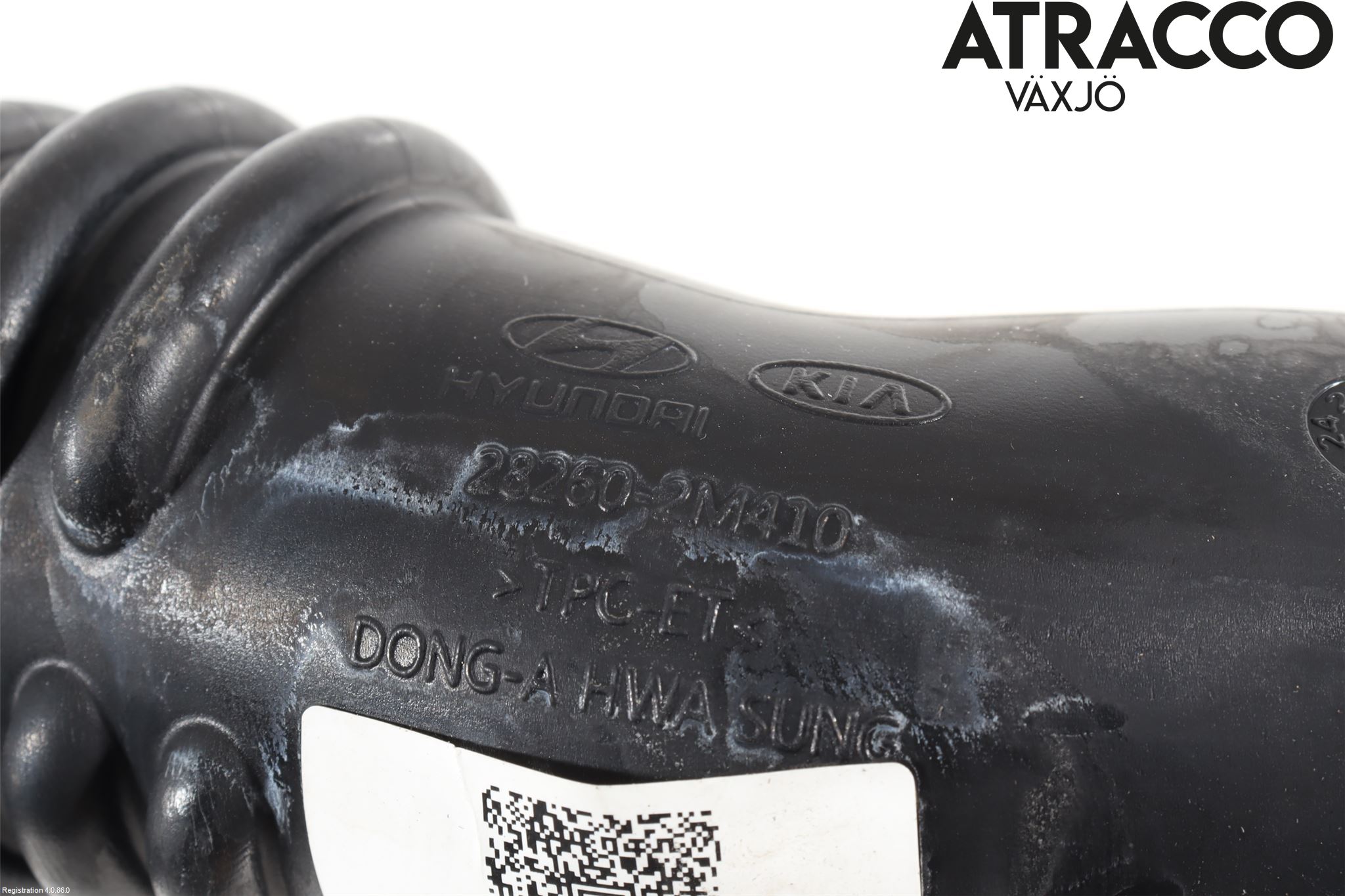 Hyundai TUCSON 05- Laddluft-Intercoolerrör