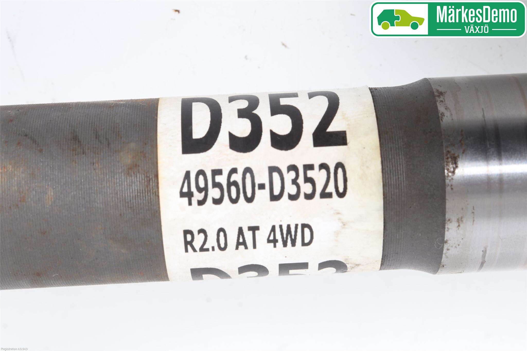 Hyundai TUCSON 05- Drivaxel Fram Höger