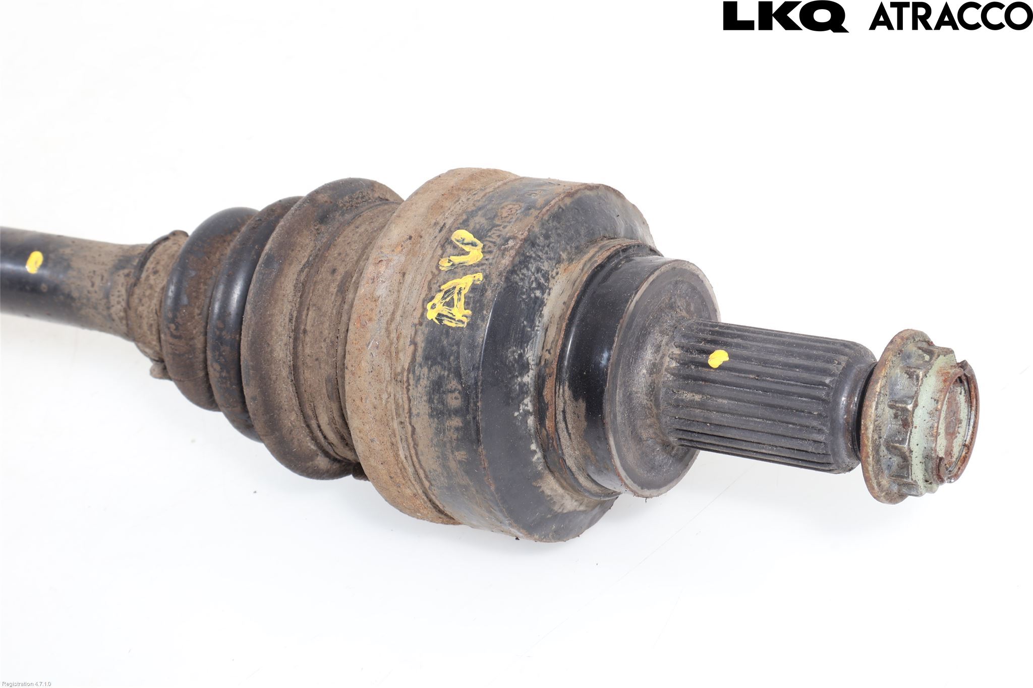 BMW 3 F30/F31/F80 12-19 Drivaxel Bak Vänster