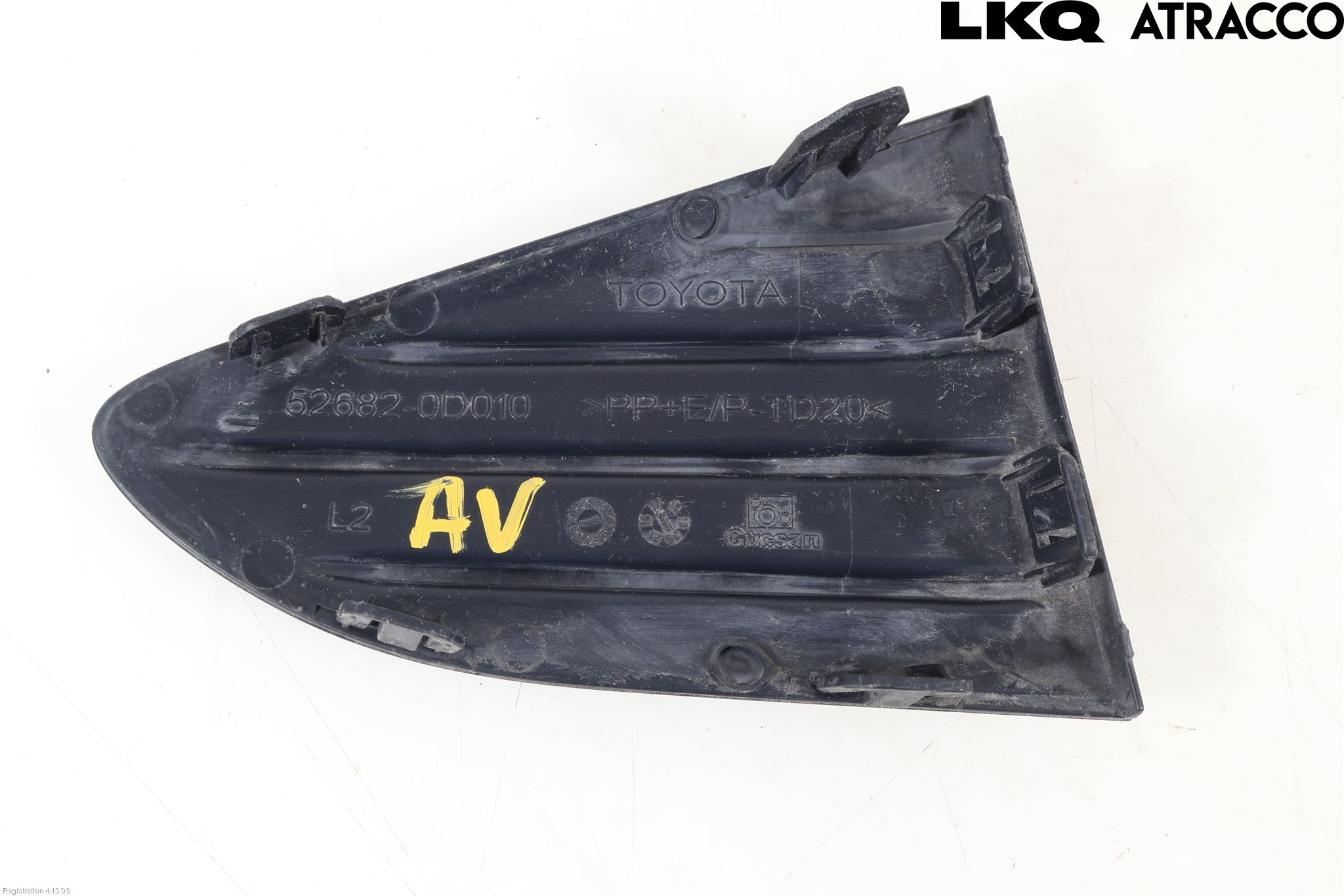 Toyota YARIS XP130 15-20 Stötfångardel Bak Vä