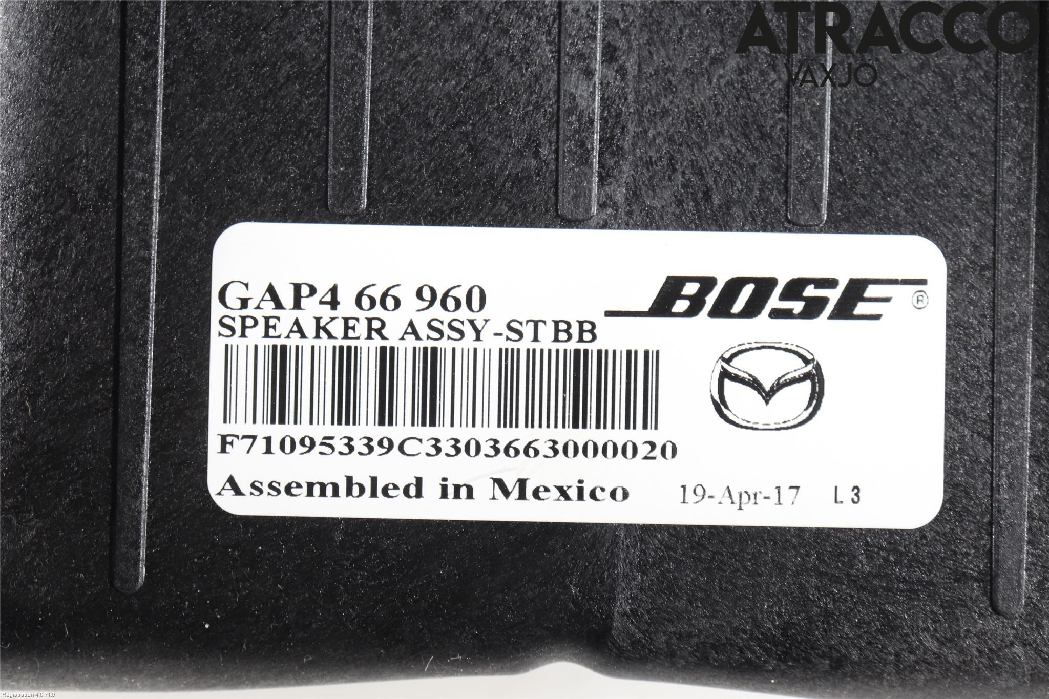 Mazda CX-3 Högtalare