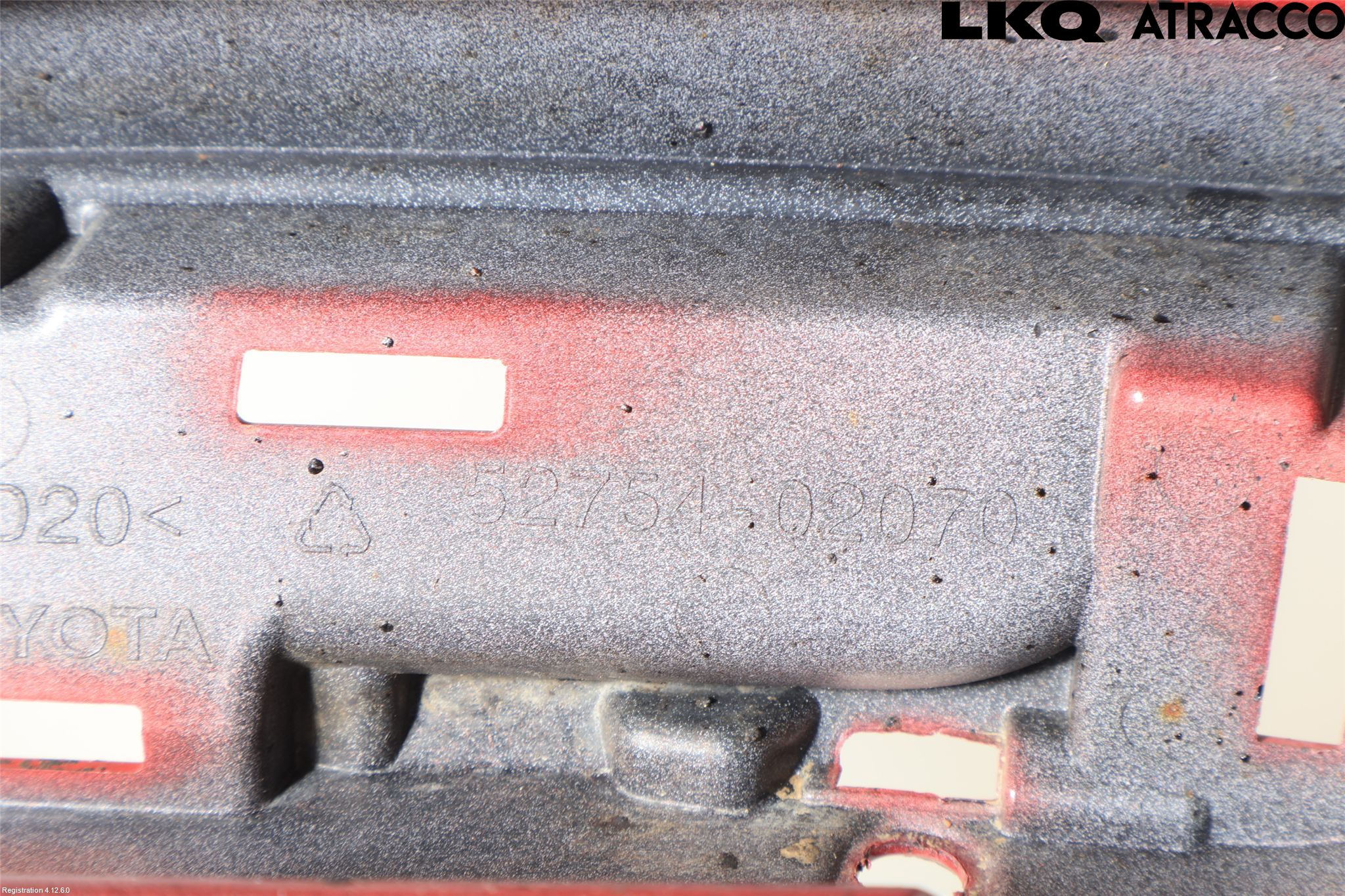 Toyota COROLLA 19- Stötfångardel Bak Mitt