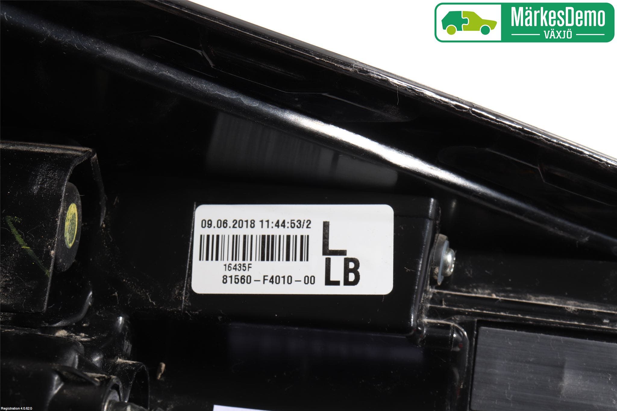 Toyota C-HR 16-23 Bakljus Vänster