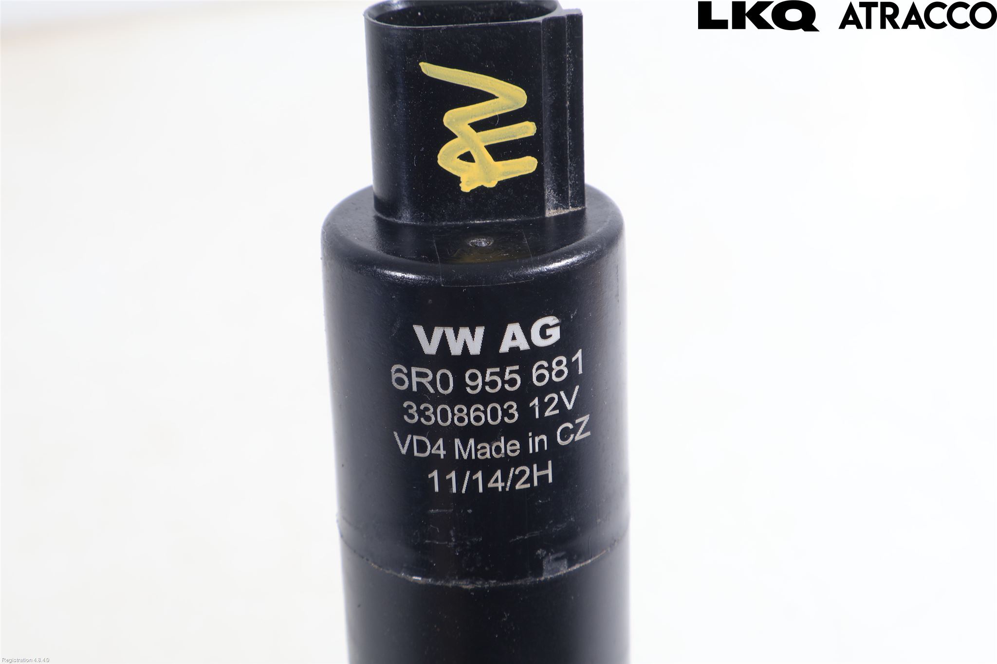 Volkswagen VW PASSAT 15-19 Spolarpump Högtryck
