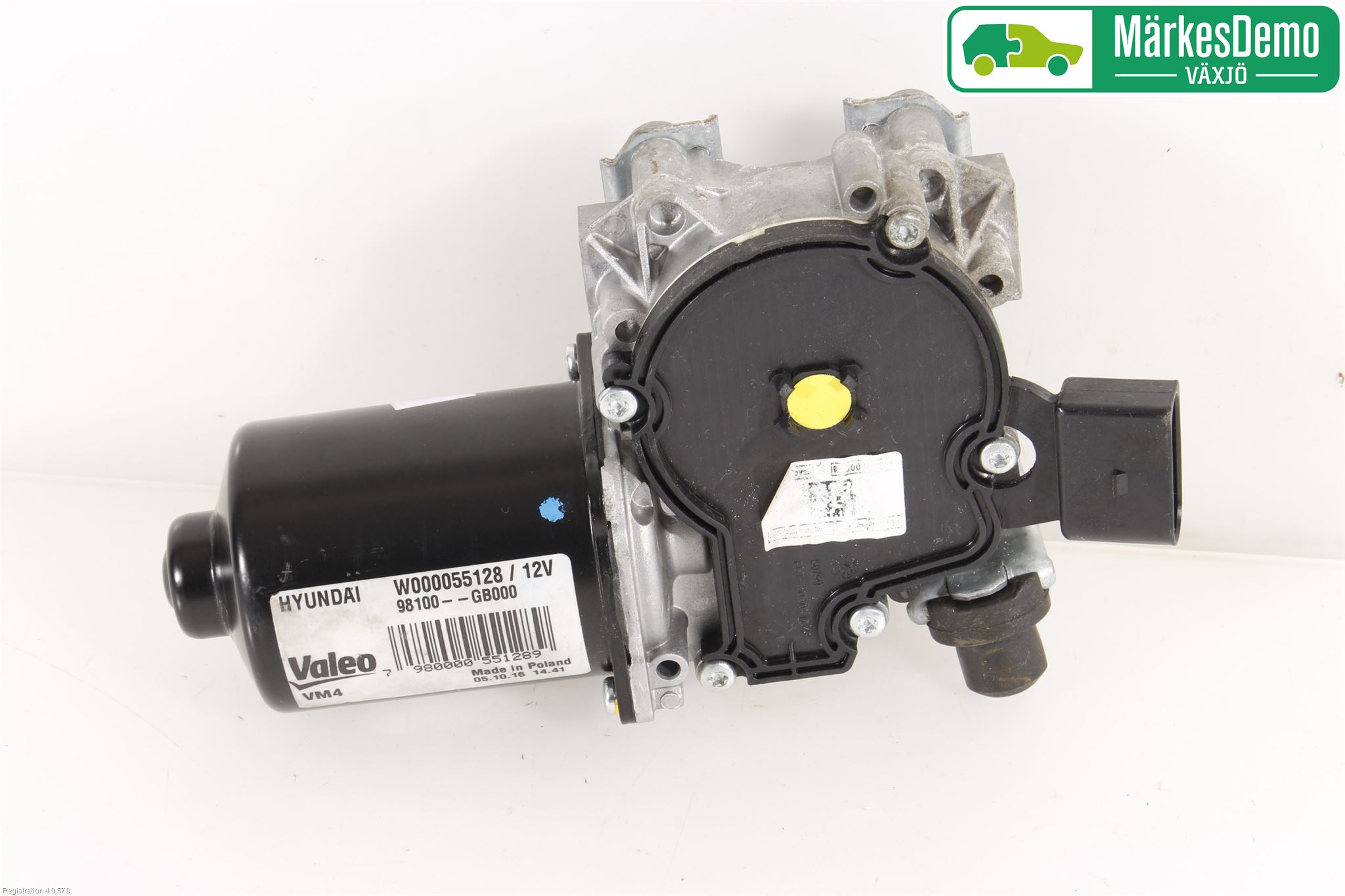 Hyundai i20 GB 15-20 Torkarmotor Vindruta